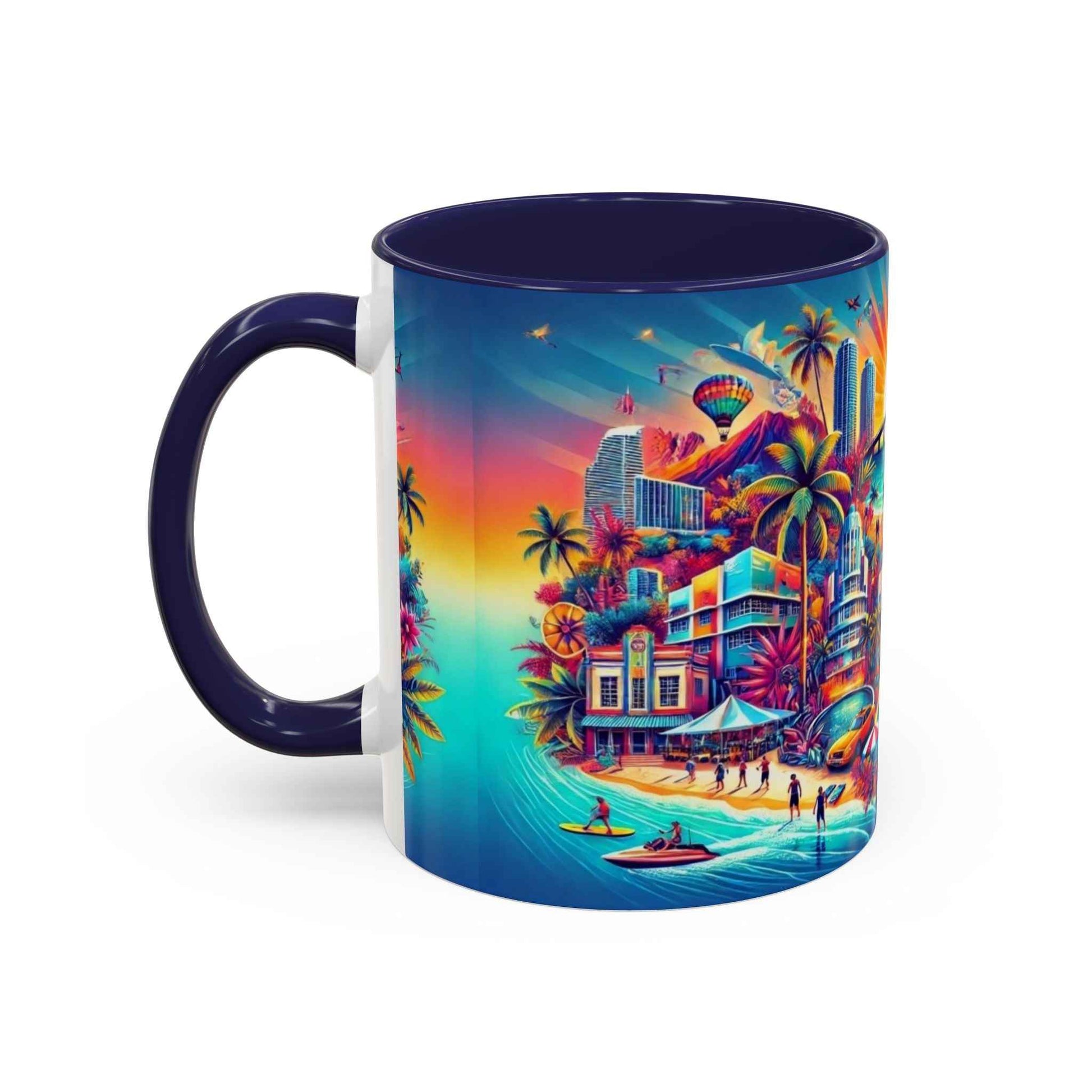Mug - Vibrant Florida Tropical Landscape Coffee Mug (11, 15oz)