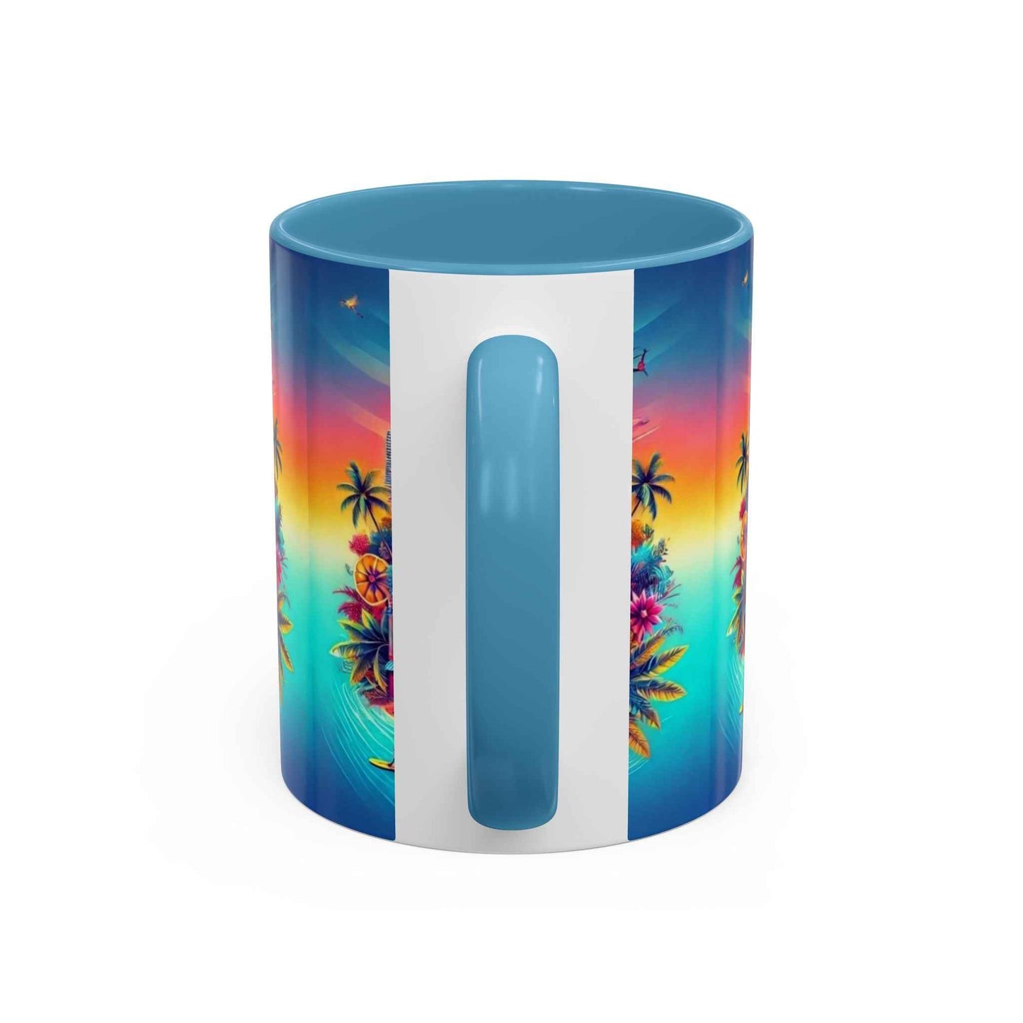 Mug - Vibrant Florida Tropical Landscape Coffee Mug (11, 15oz)