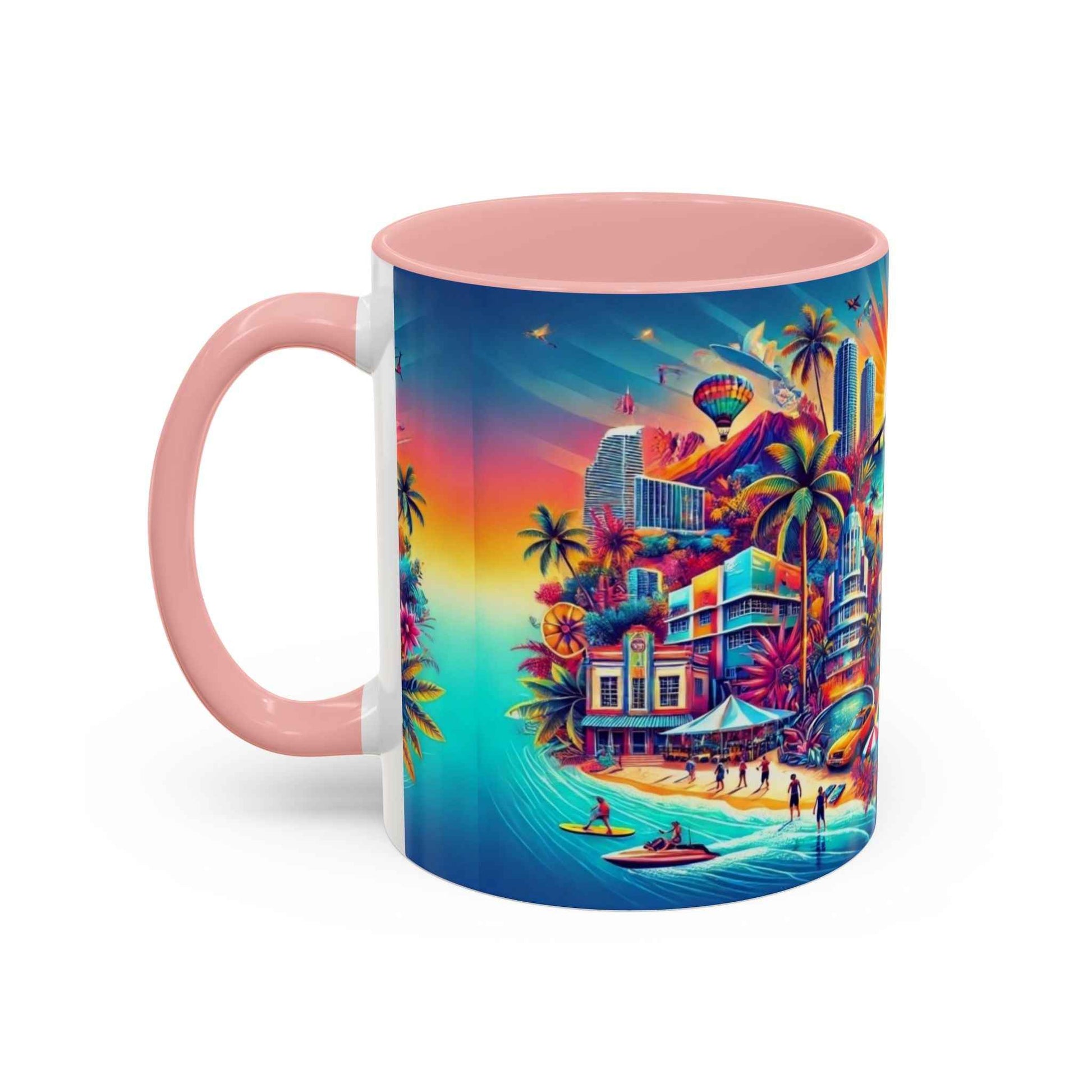 Mug - Vibrant Florida Tropical Landscape Coffee Mug (11, 15oz)