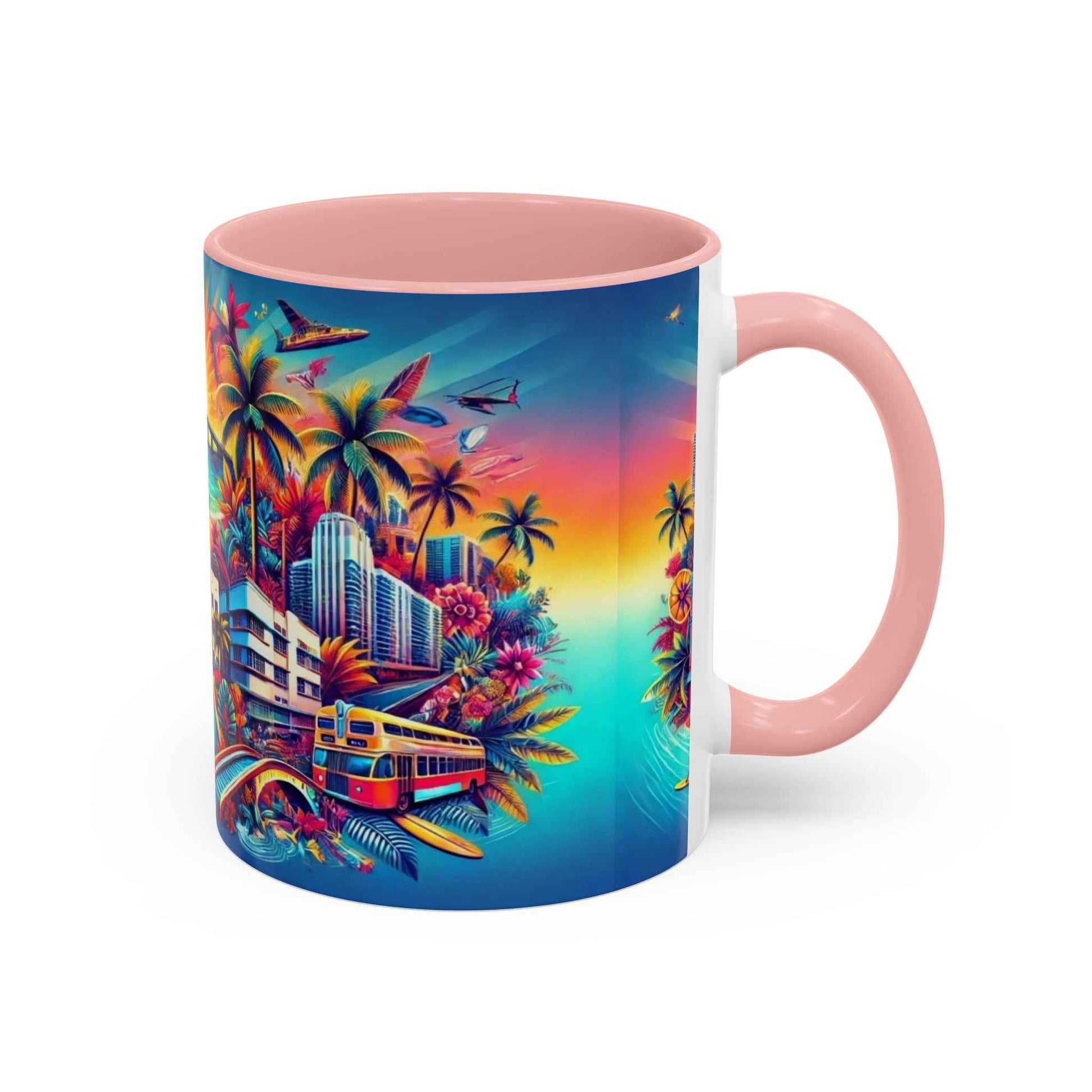 Mug - Vibrant Florida Tropical Landscape Coffee Mug (11, 15oz)
