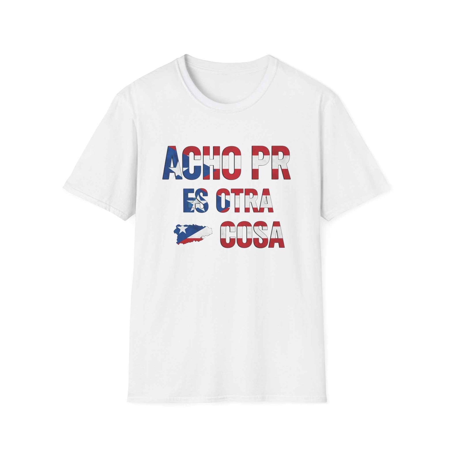 Acho PR es otra cosa, Puerto Rico Slang Party T-Shirt, Fiesta Boricua Tee, Funny Island Sayi