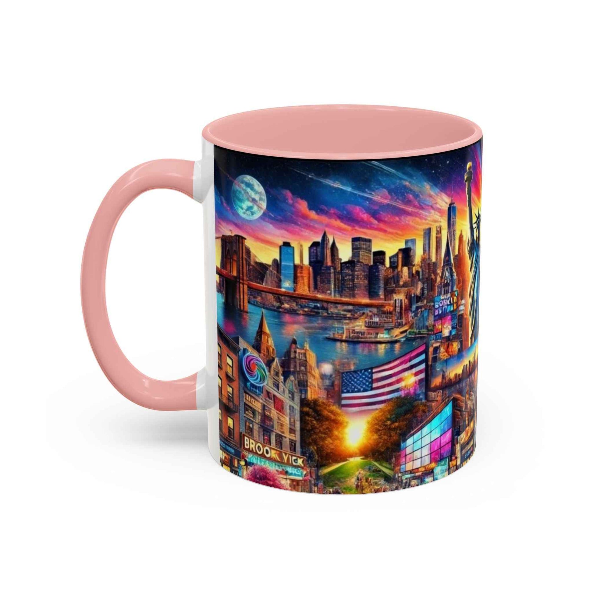 Mug - Vibrant New York City Skyline Coffee Mug (11, 15oz)