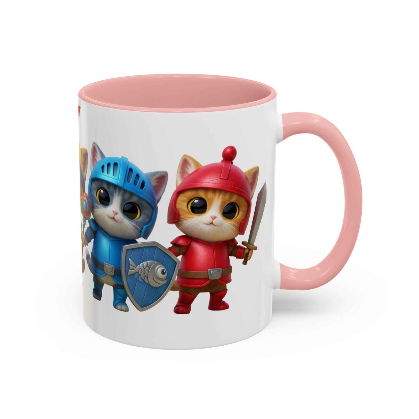 Cat Warrior Mug - Fierce Feline Coffee Cup for Cat Lovers