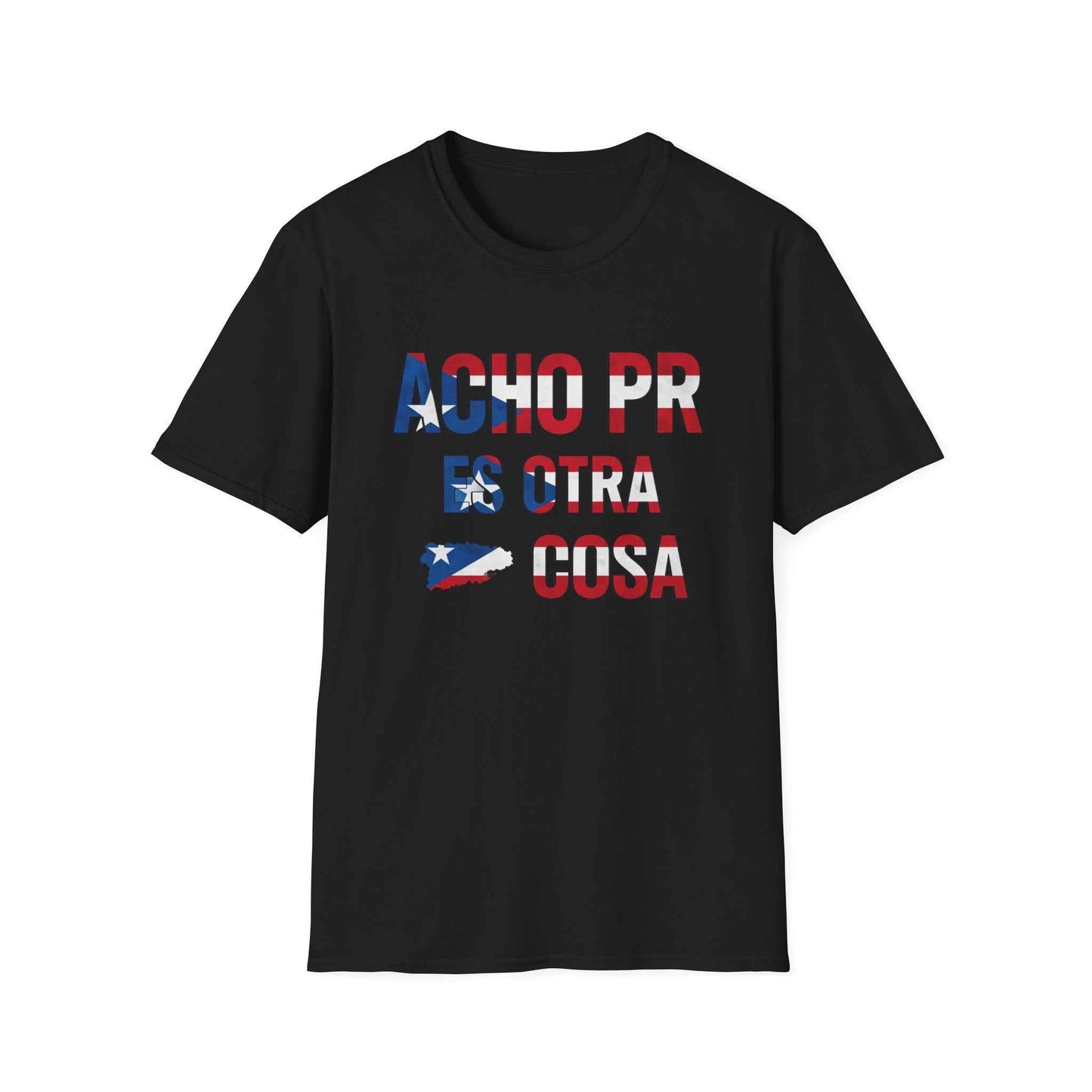 Acho PR es otra cosa, Puerto Rico Slang Party T-Shirt, Fiesta Boricua Tee, Funny Island Sayi