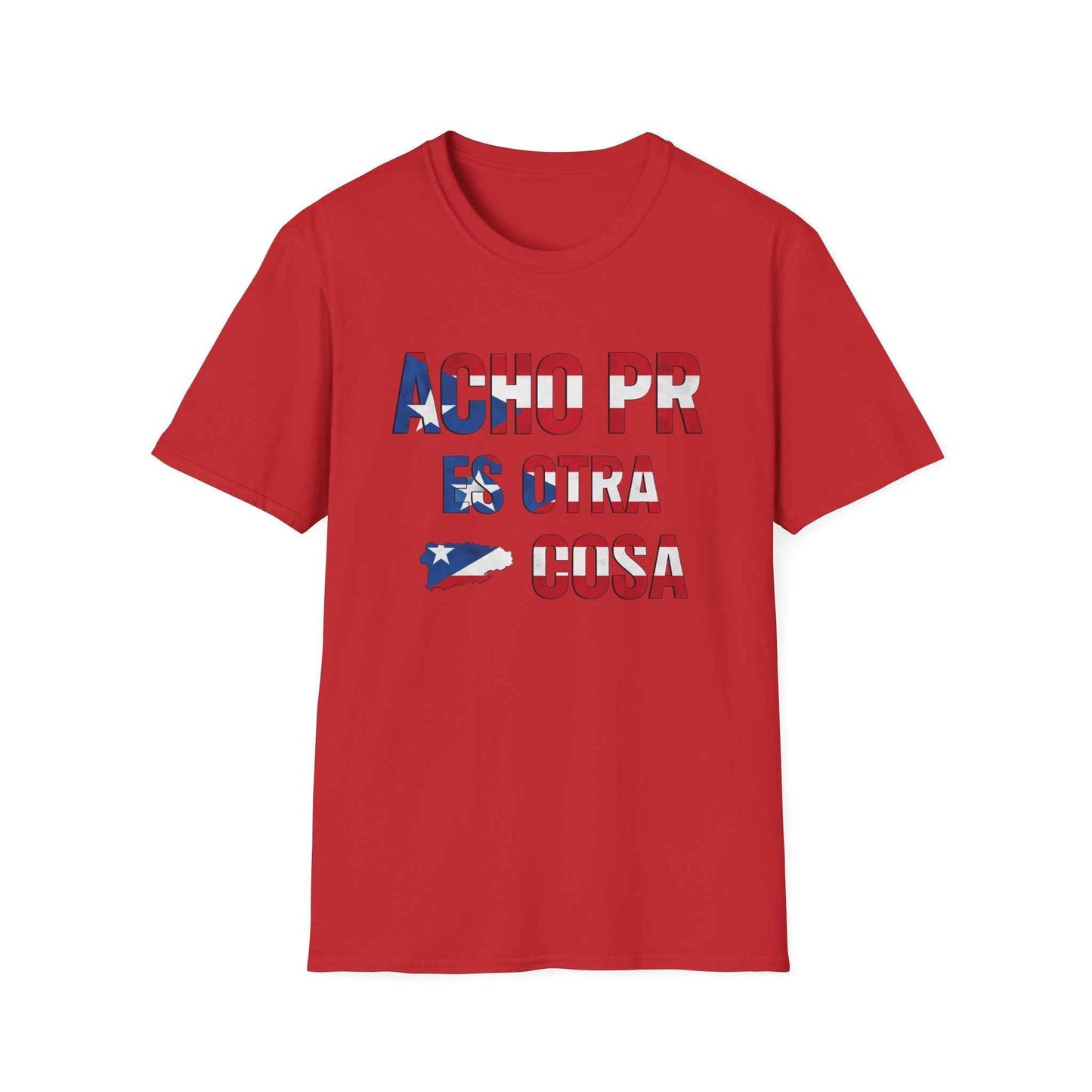 Acho PR es otra cosa, Puerto Rico Slang Party T-Shirt, Fiesta Boricua Tee, Funny Island Sayi