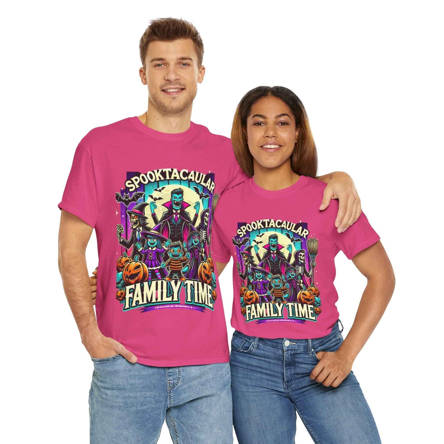 Camisetas Halloween Familiares - Diseรฑos Spooktacular para Fiestas | Havana Vibe Design