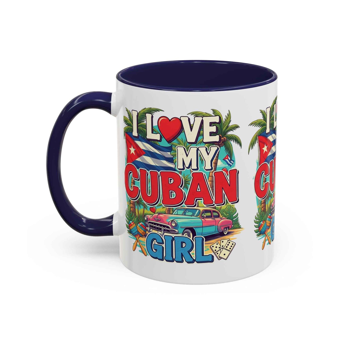 I Love My Cuban Girl, Coffee Mug | Elegant Romantic Gift for Her | Unique Coffee Cup | Cuban Love Present for Girlfriend/Wife