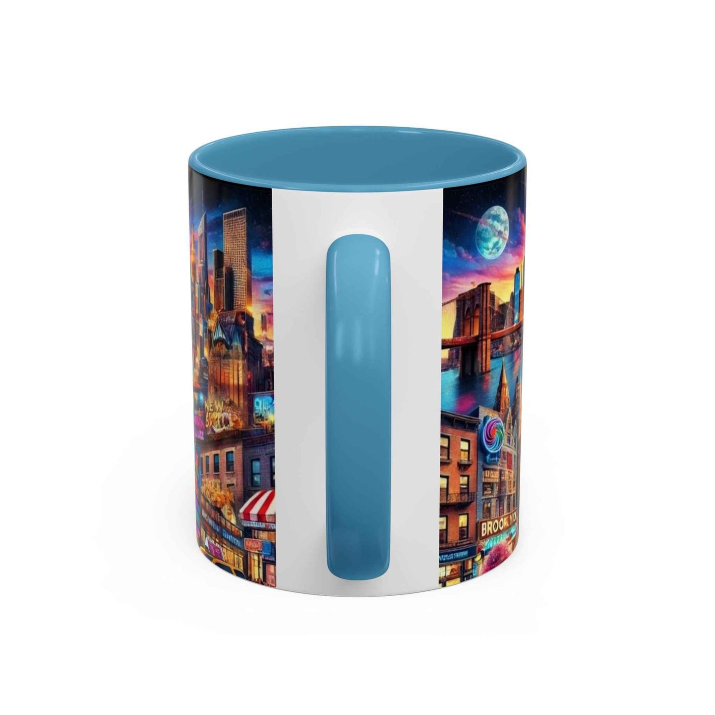 Mug - Vibrant New York City Skyline Coffee Mug (11, 15oz)