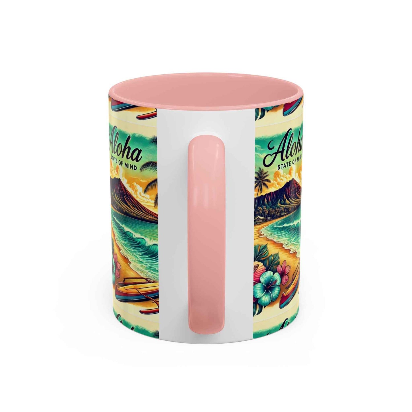 Aloha State of Mind Hawaii Mug - Tropical Beach Coffee Cup