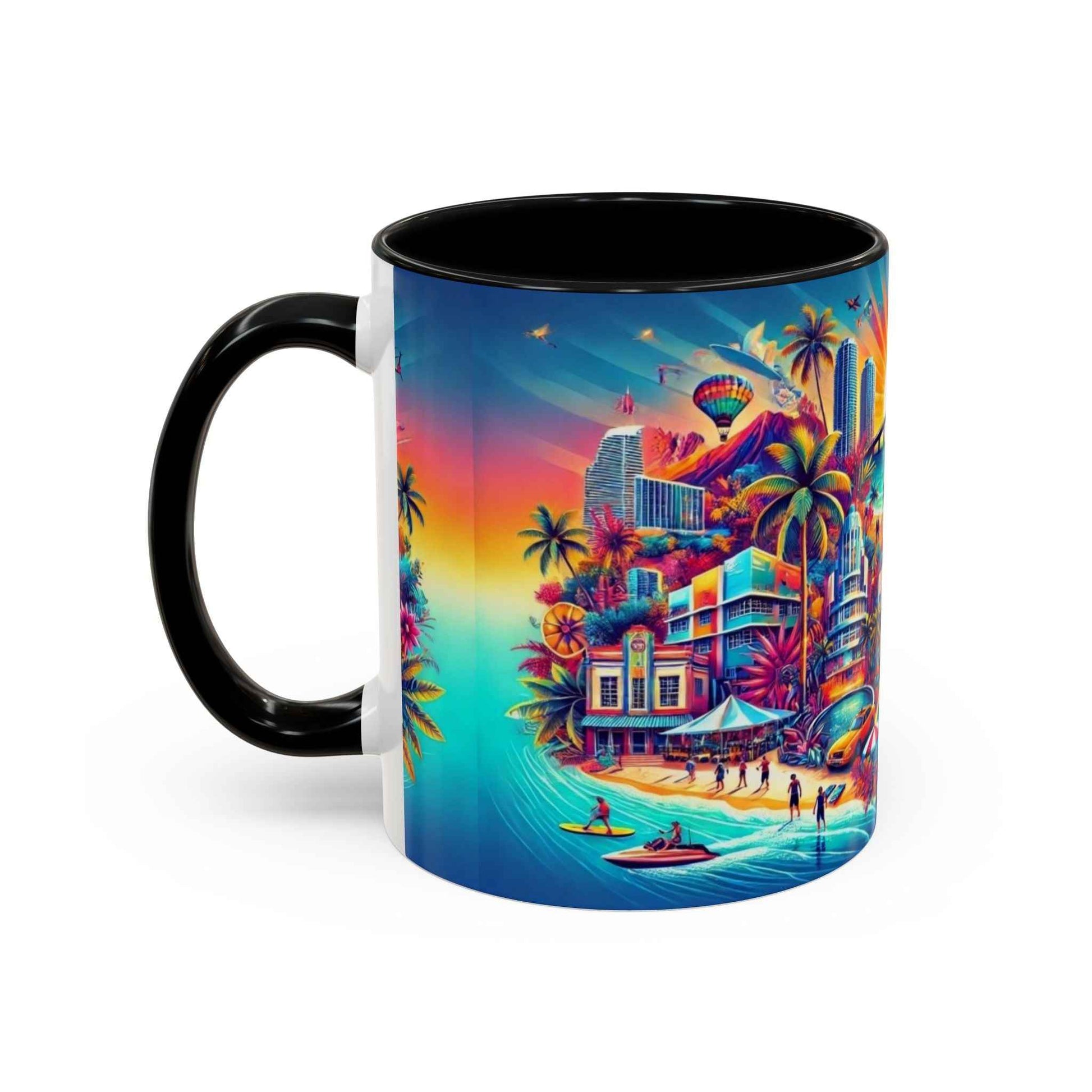 Mug - Vibrant Florida Tropical Landscape Coffee Mug (11, 15oz)