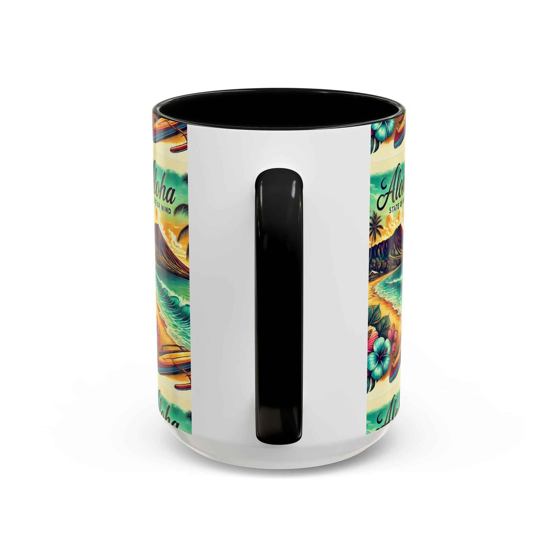 Aloha State of Mind Hawaii Mug - Tropical Beach Coffee Cup