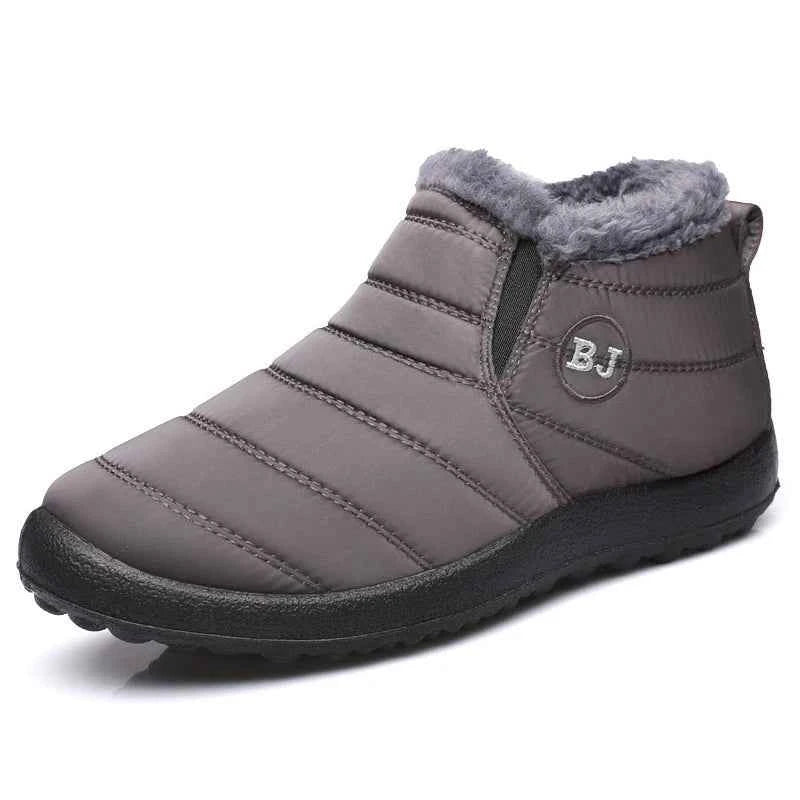 Lightweight Waterproof Snow Boots for Women | Slip-On Plush-Lined Ankle Boots | Plus Size Available