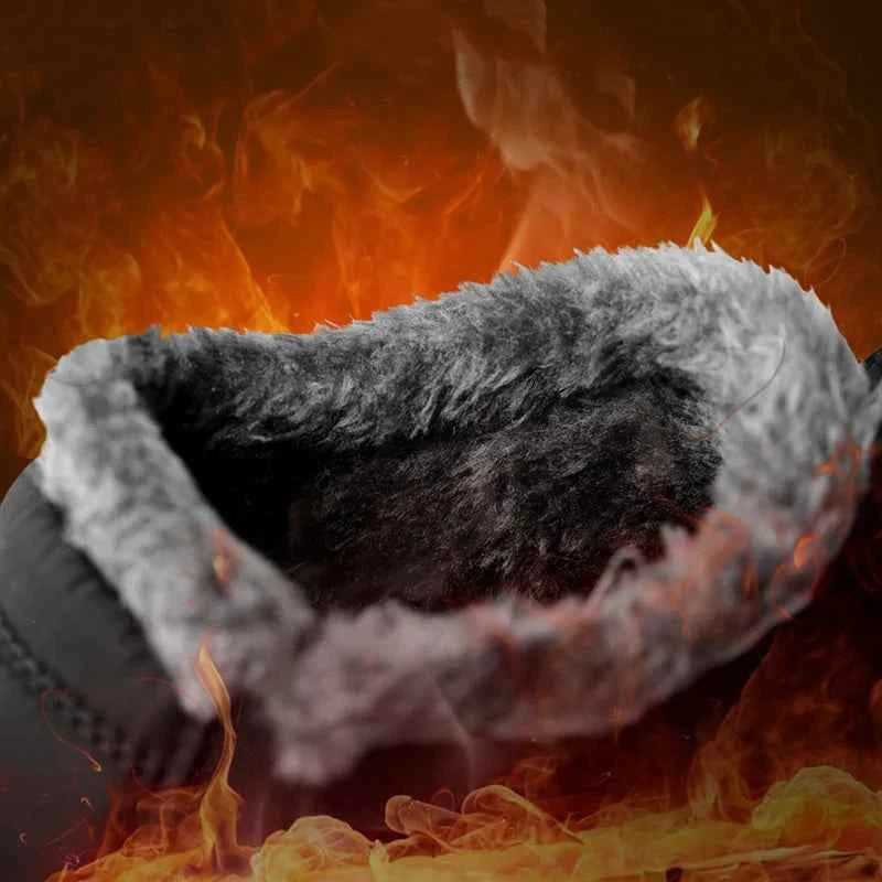 Lightweight Waterproof Snow Boots for Women | Slip-On Plush-Lined Ankle Boots | Plus Size Available