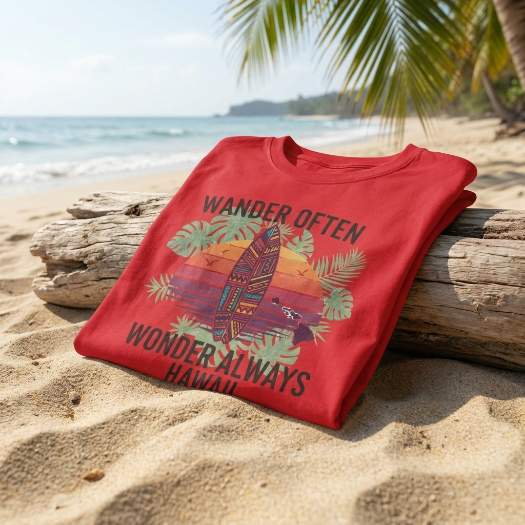 Wander Often T-Shirt - Unisex Surf Tee for Beach & Travel Lovers