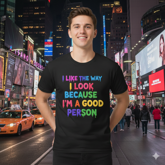 Positive Affirmation Tee | Colorful Graphic T-Shirt | Self-Love Apparel