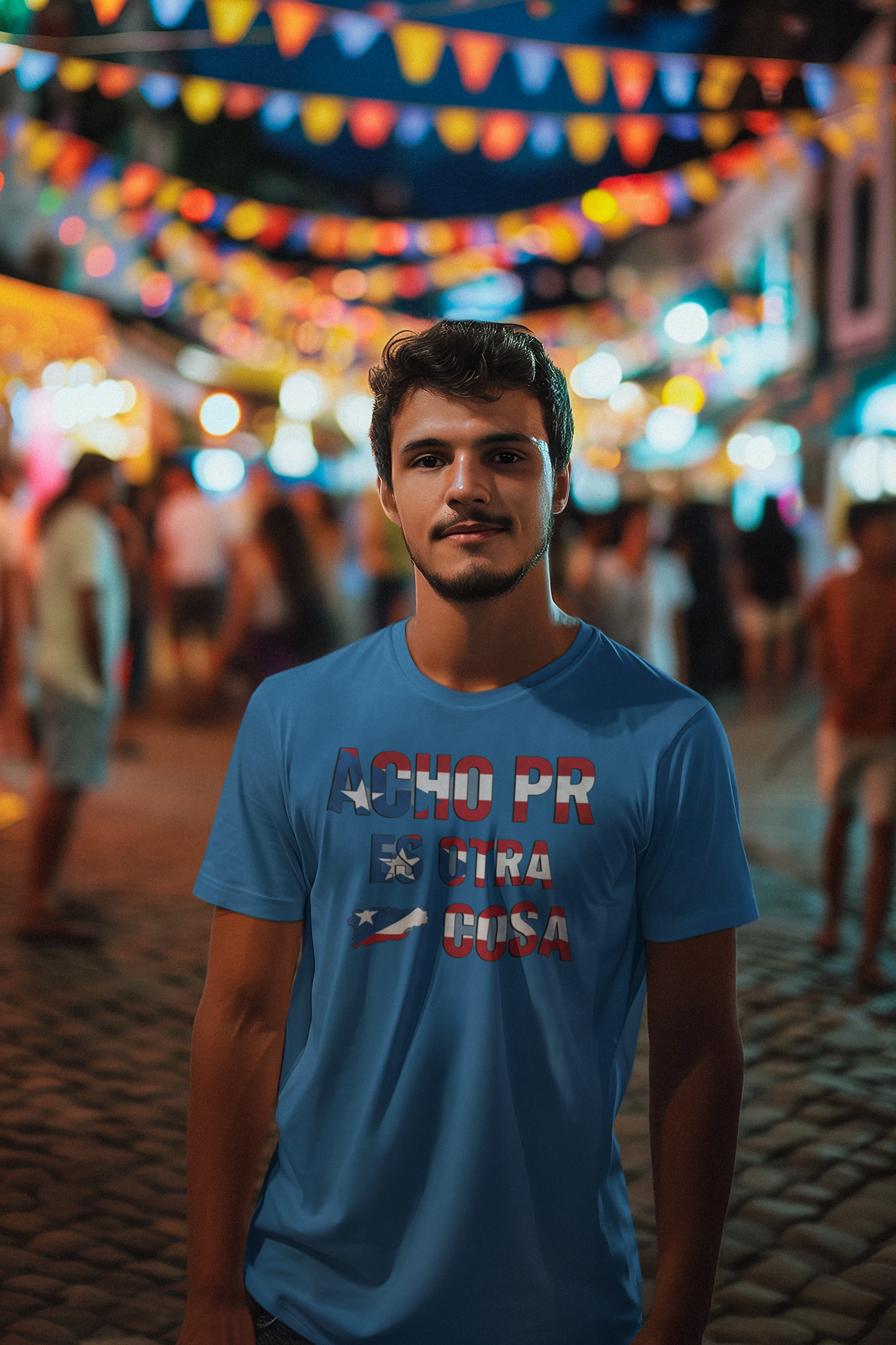 Acho PR es otra cosa, Puerto Rico Slang Party T-Shirt, Fiesta Boricua Tee, Funny Island Sayi