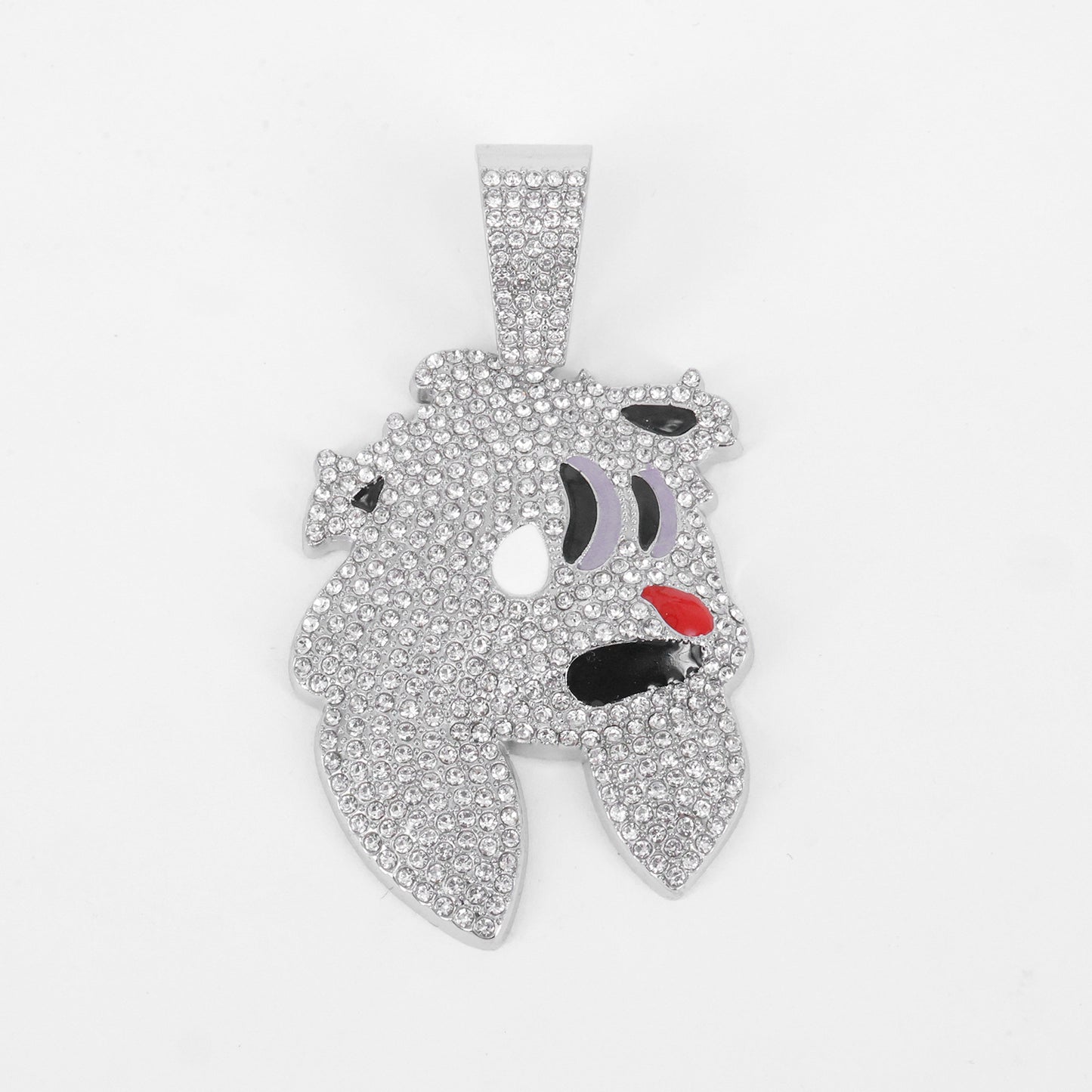 Magic Hat Rabbit Pendant Necklace - Hip-Hop Cuban Chain Jewelry