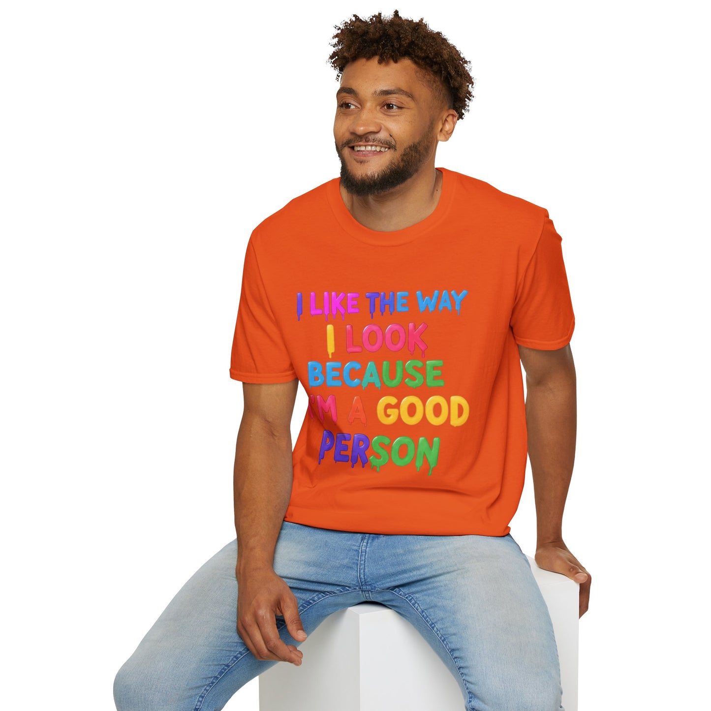 Positive Affirmation Tee | Colorful Graphic T-Shirt | Self-Love Apparel
