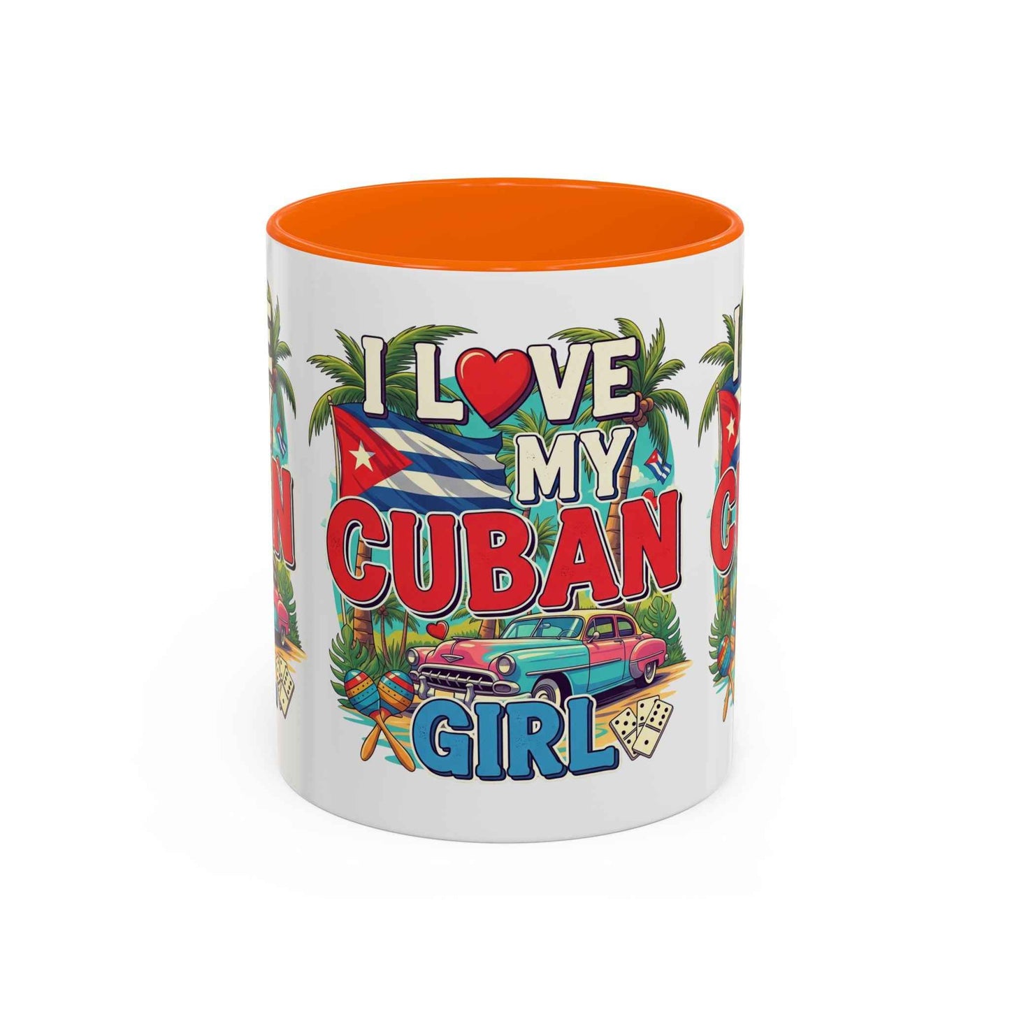 I Love My Cuban Girl, Coffee Mug | Elegant Romantic Gift for Her | Unique Coffee Cup | Cuban Love Present for Girlfriend/Wife