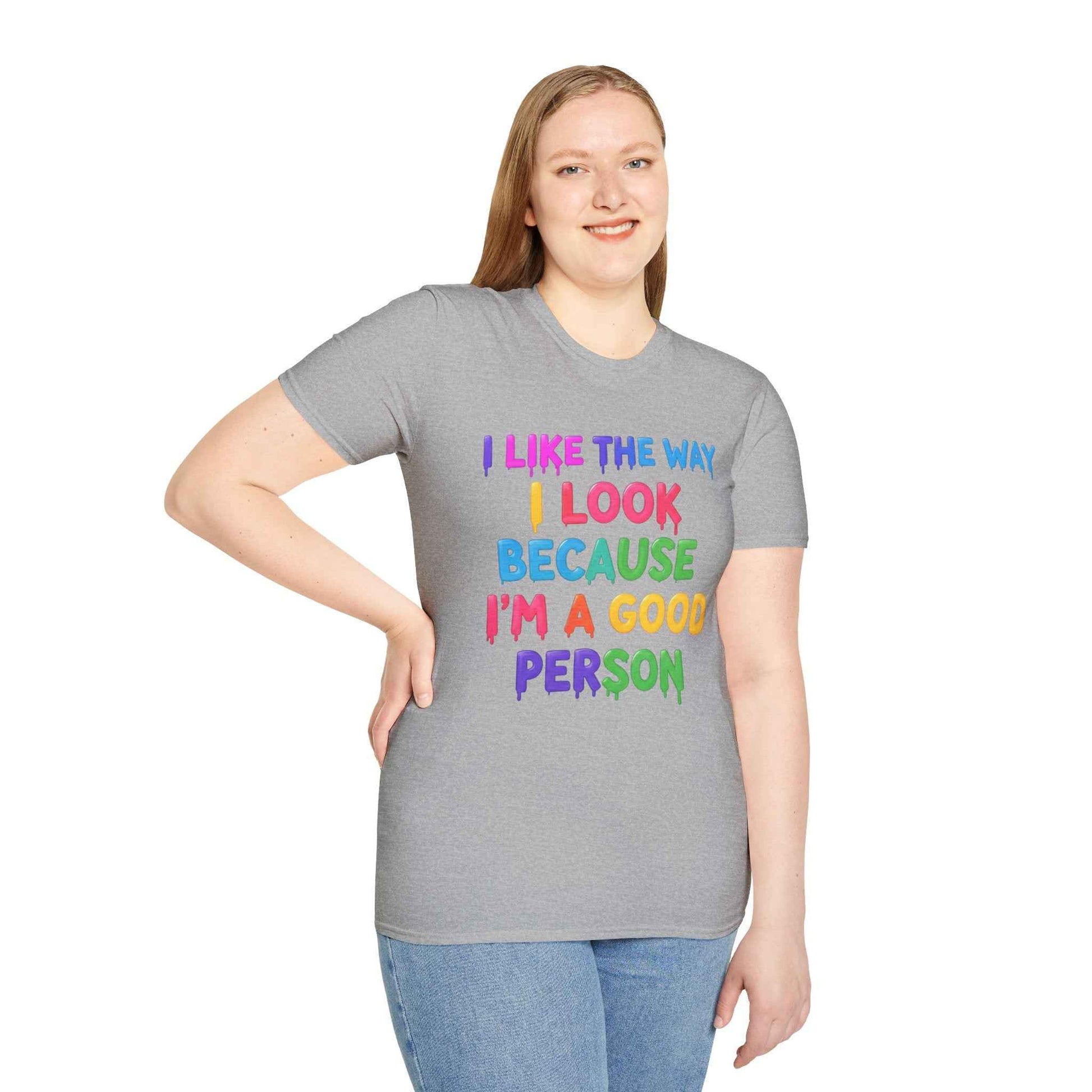 Positive Affirmation Tee | Colorful Graphic T-Shirt | Self-Love Apparel
