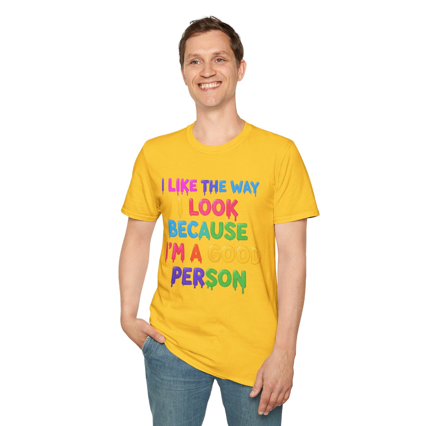Positive Affirmation Tee | Colorful Graphic T-Shirt | Self-Love Apparel