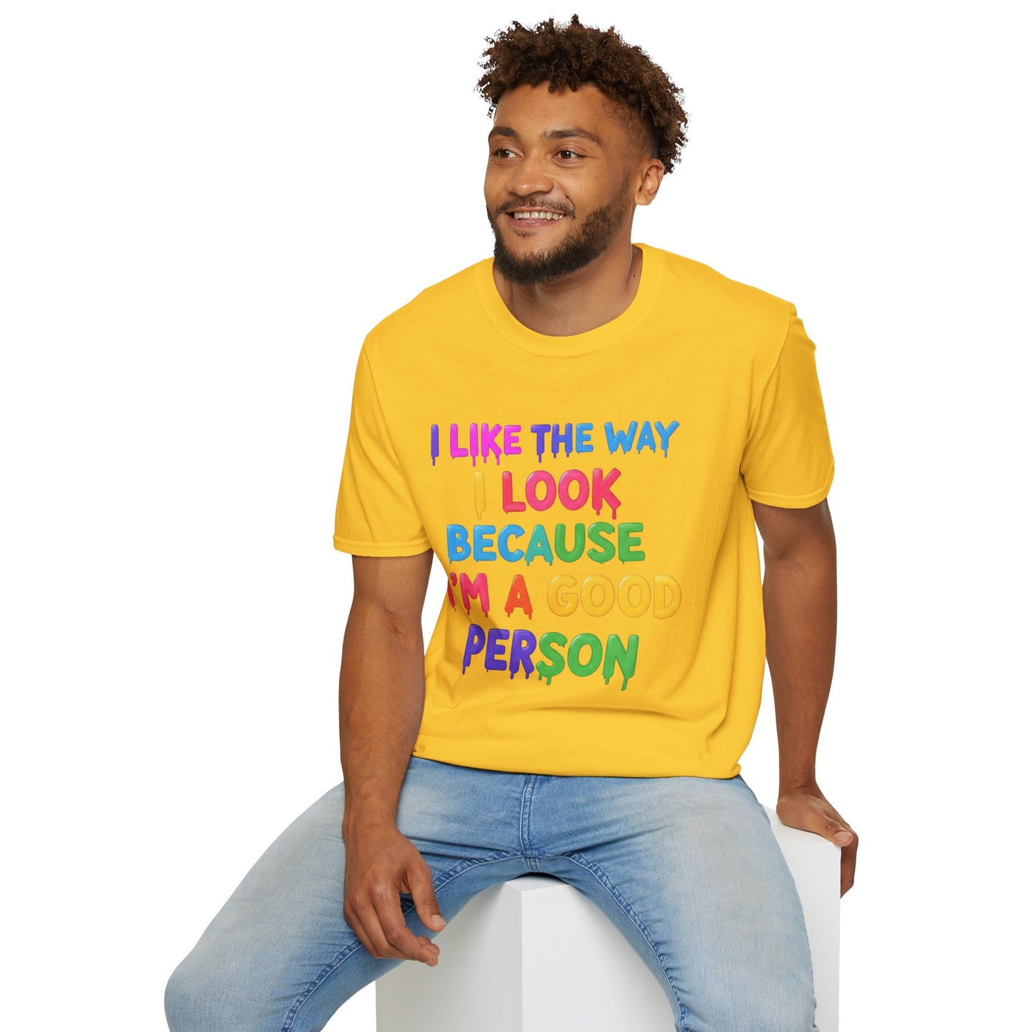Positive Affirmation Tee | Colorful Graphic T-Shirt | Self-Love Apparel