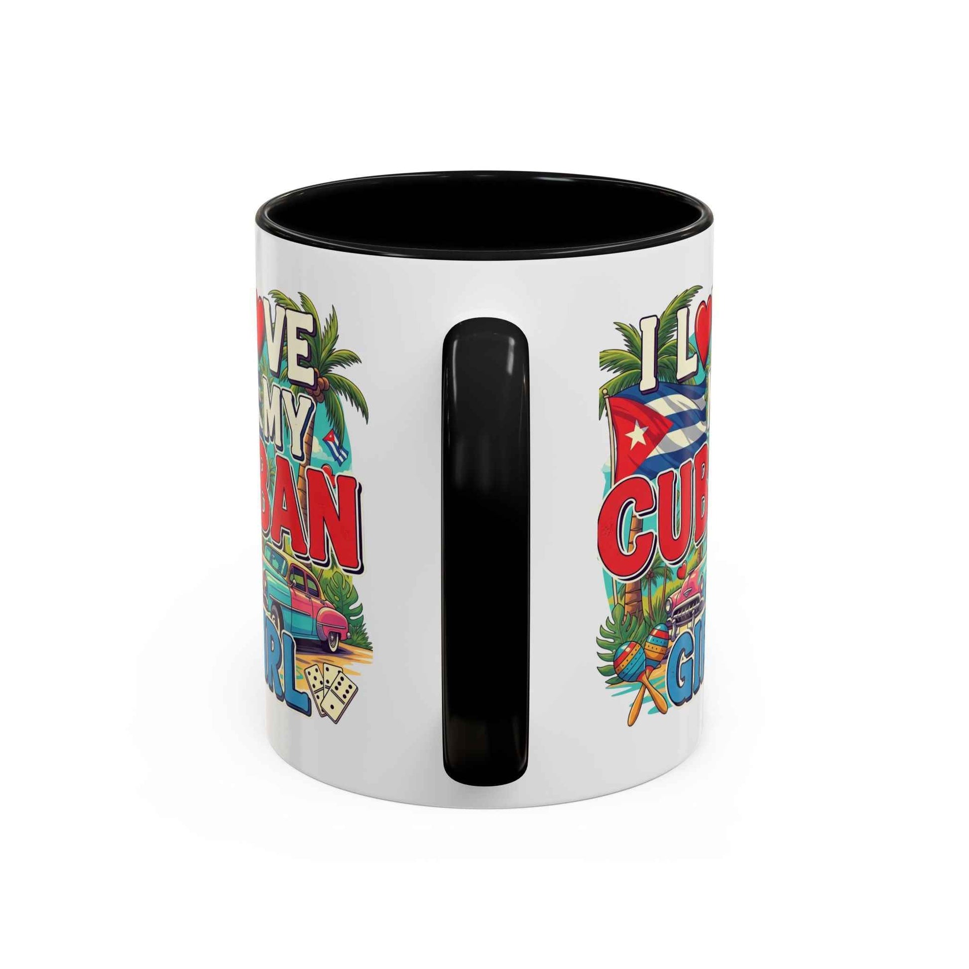 I Love My Cuban Girl, Coffee Mug | Elegant Romantic Gift for Her | Unique Coffee Cup | Cuban Love Present for Girlfriend/Wife