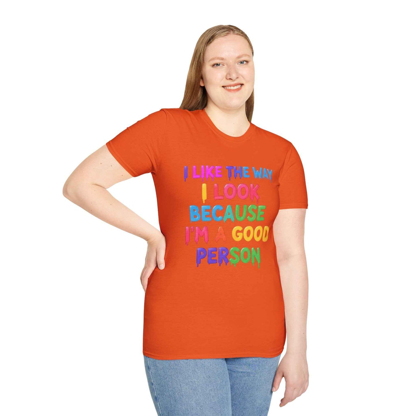 Positive Affirmation Tee | Colorful Graphic T-Shirt | Self-Love Apparel