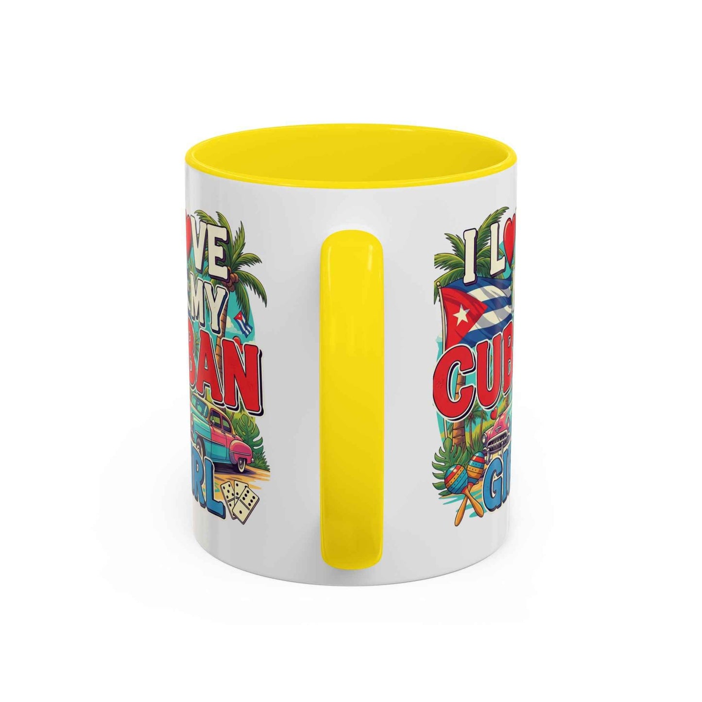 I Love My Cuban Girl, Coffee Mug | Elegant Romantic Gift for Her | Unique Coffee Cup | Cuban Love Present for Girlfriend/Wife