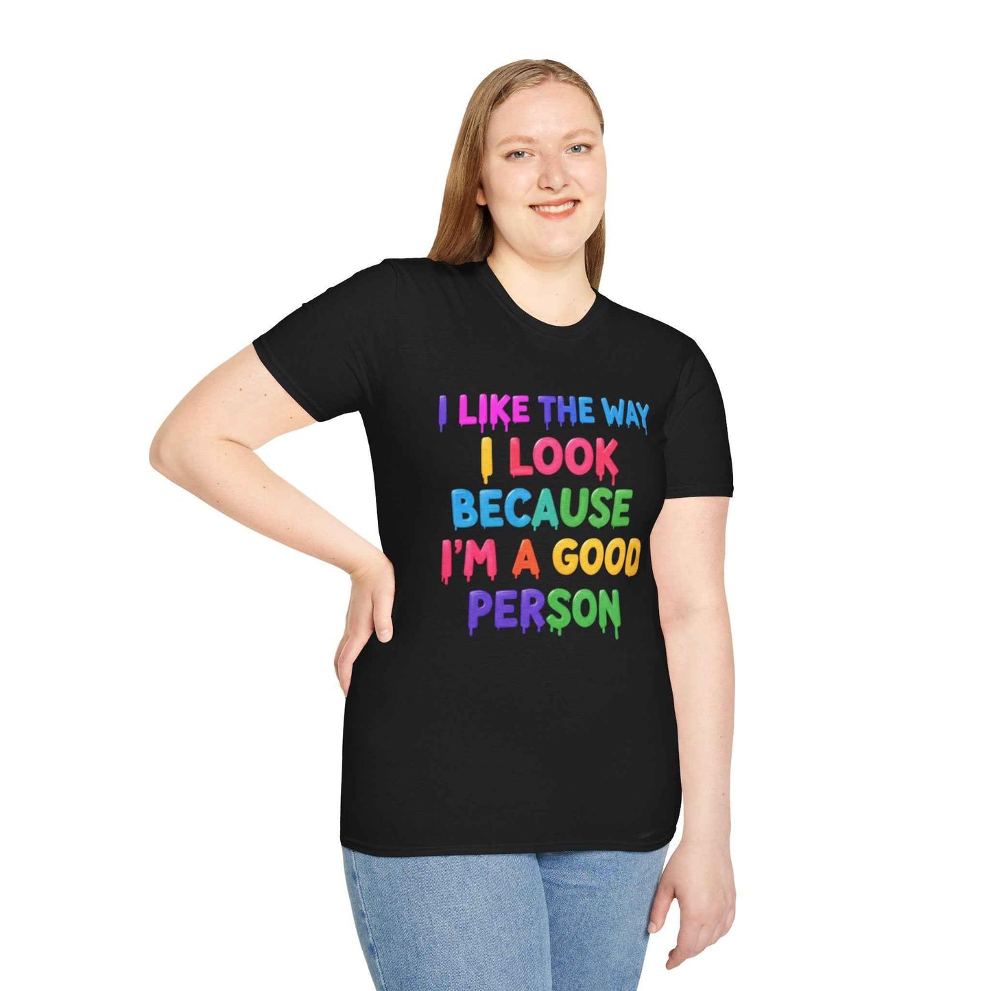 Positive Affirmation Tee | Colorful Graphic T-Shirt | Self-Love Apparel