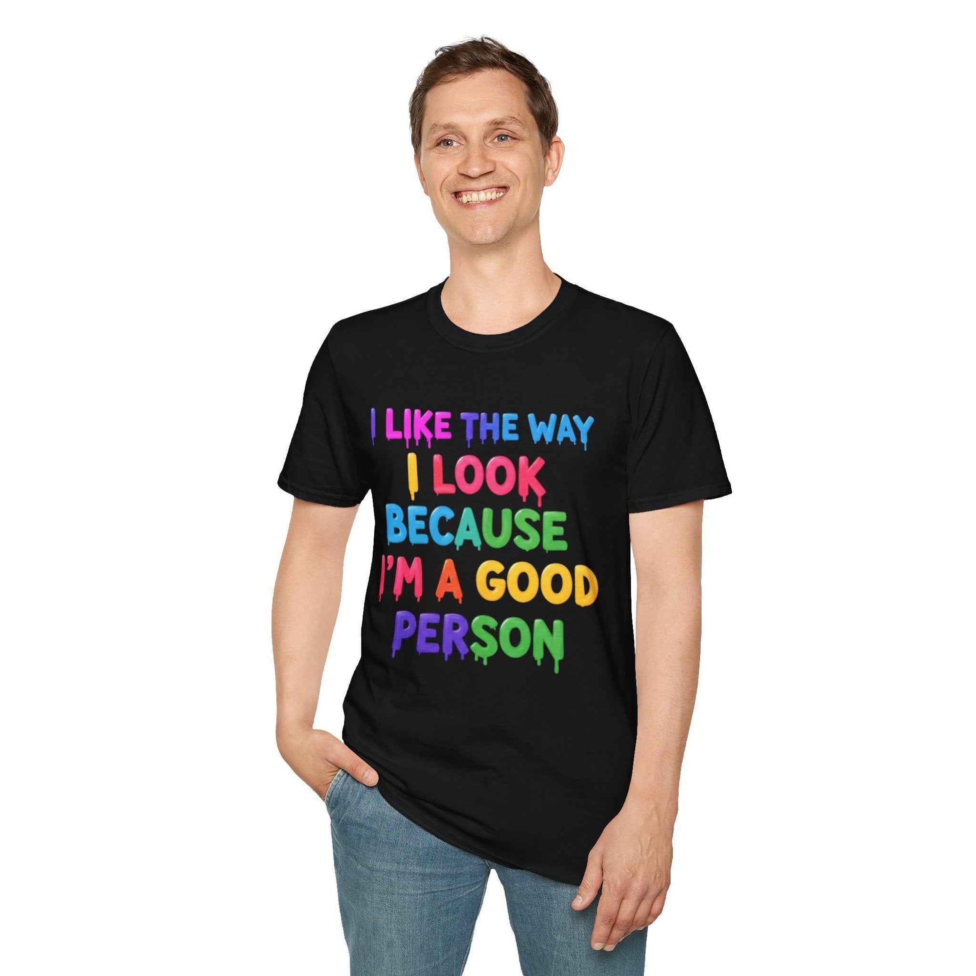 Positive Affirmation Tee | Colorful Graphic T-Shirt | Self-Love Apparel