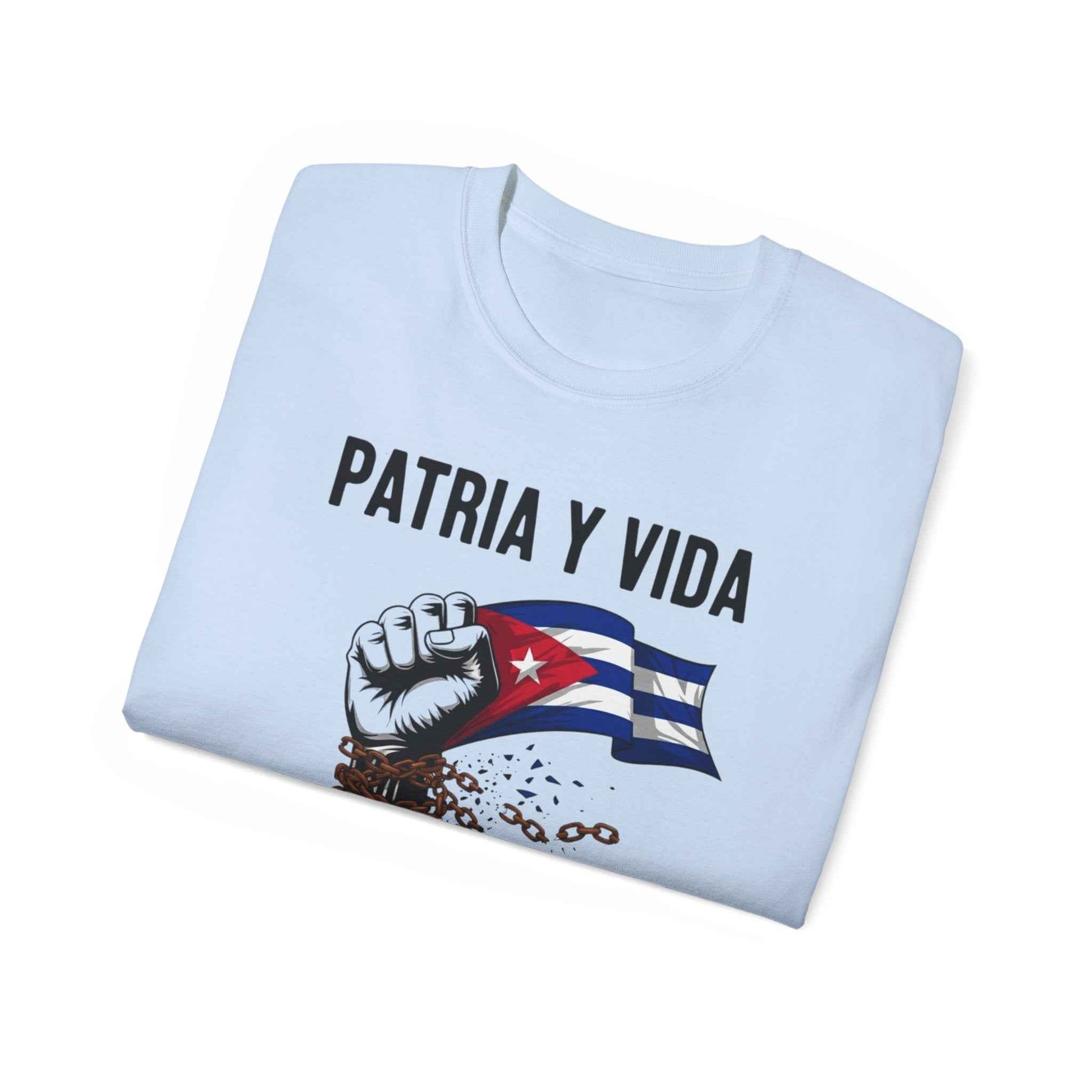 Camiseta Cuban Patria y Vida - T-Shirt Cubana Unisex | Havana Vibe Design