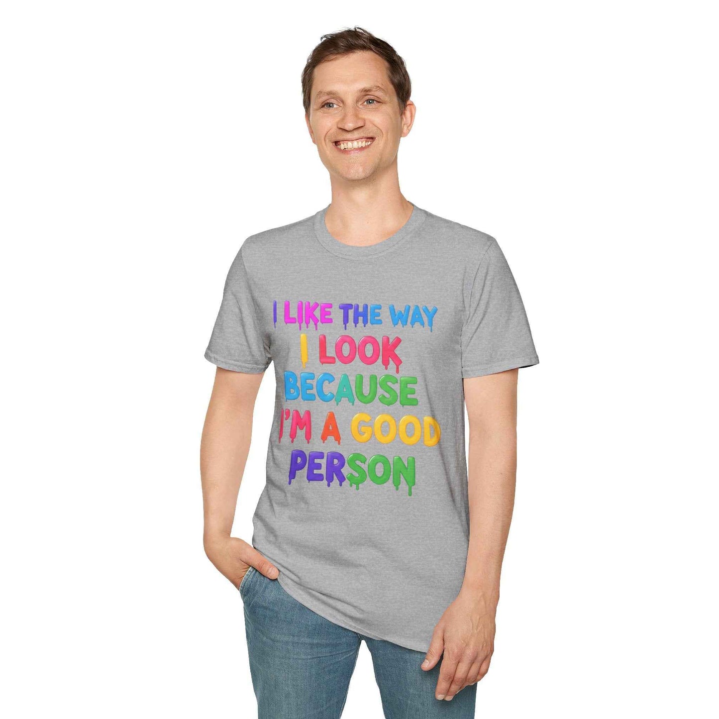 Positive Affirmation Tee | Colorful Graphic T-Shirt | Self-Love Apparel