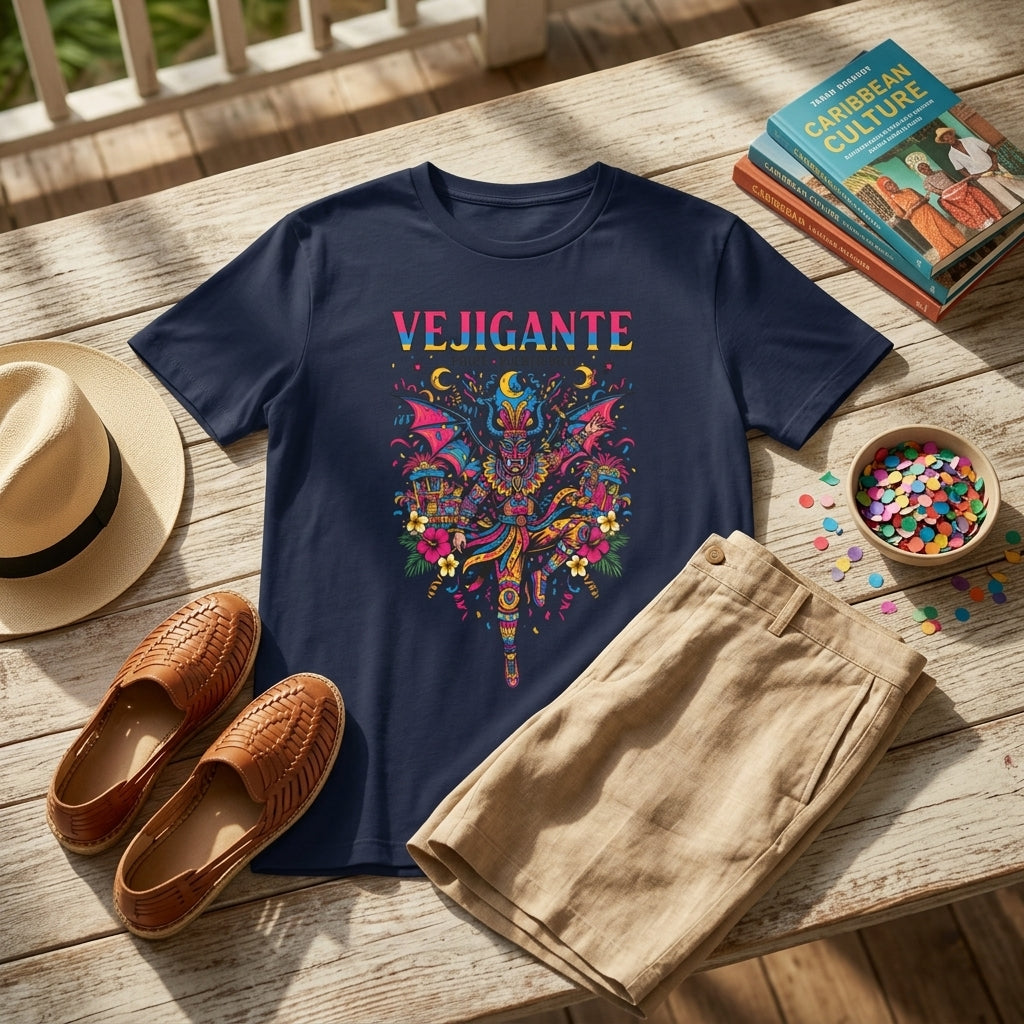Vejigante Puerto Rico T-Shirt | Boricua Pride Graphic Tee | Havana Vibe