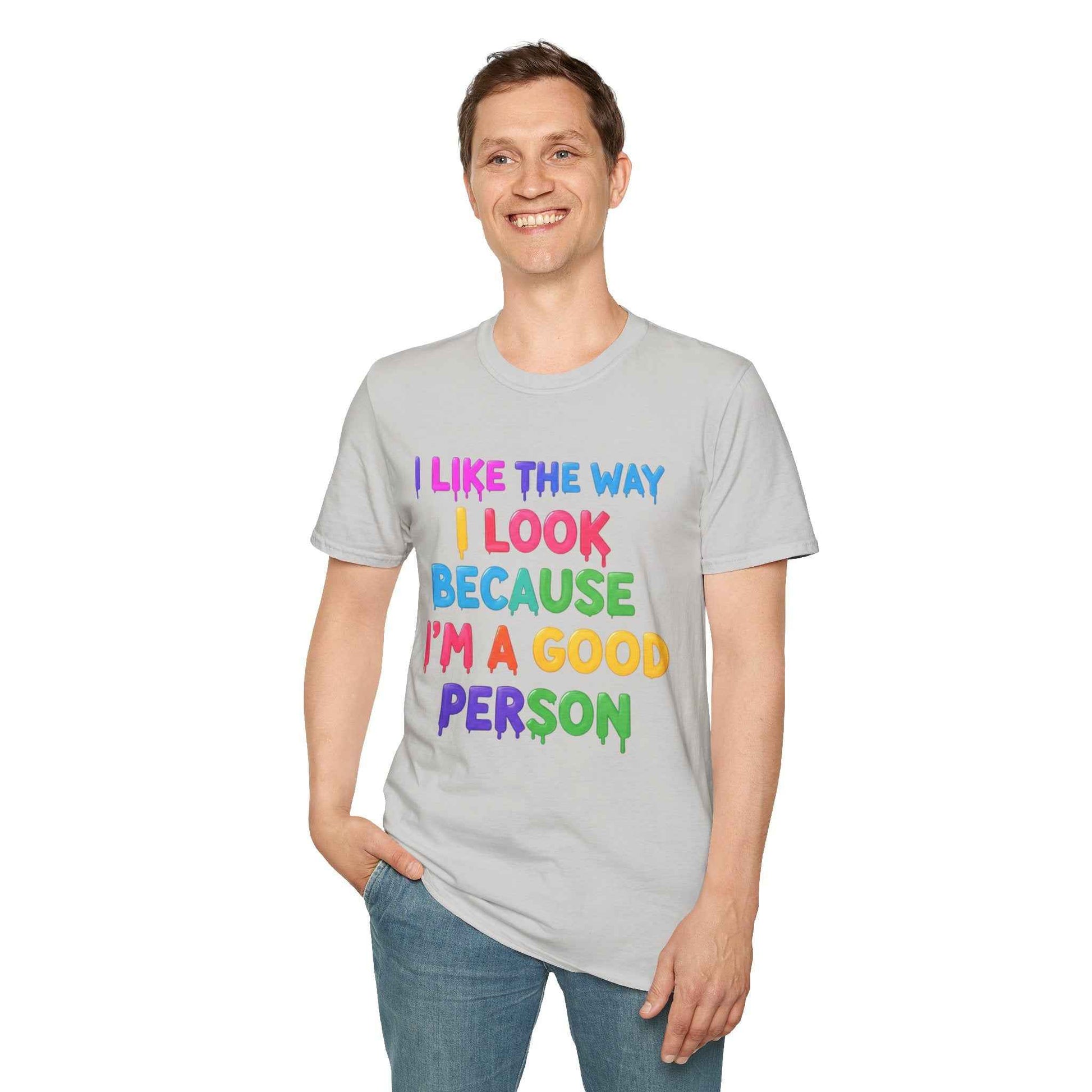 Positive Affirmation Tee | Colorful Graphic T-Shirt | Self-Love Apparel
