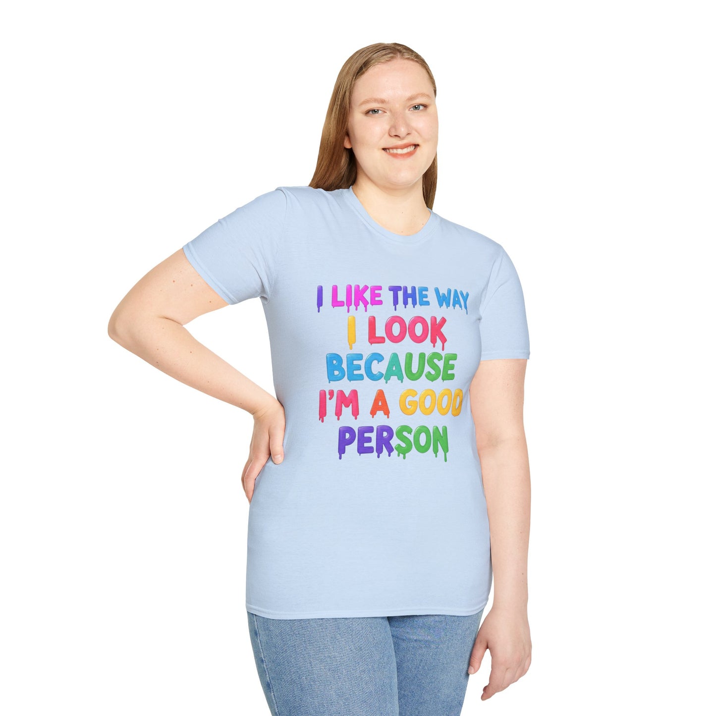 Positive Affirmation Tee | Colorful Graphic T-Shirt | Self-Love Apparel