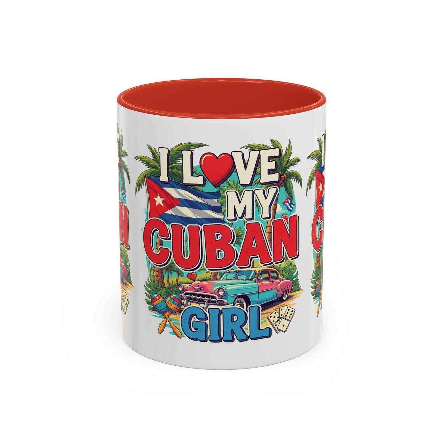 I Love My Cuban Girl, Coffee Mug | Elegant Romantic Gift for Her | Unique Coffee Cup | Cuban Love Present for Girlfriend/Wife