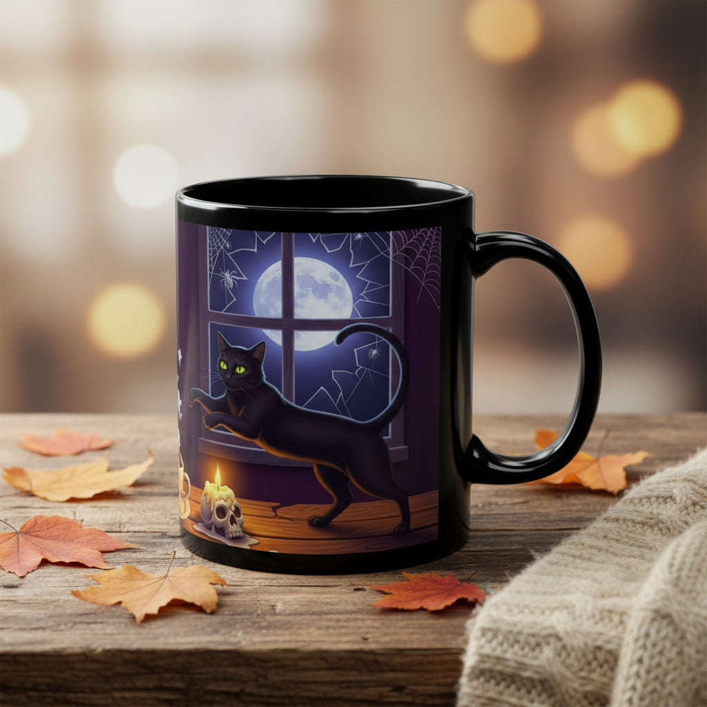 "Brewed with a Witch's Charm" Halloween Coffee Mug - Limited Edition Gift