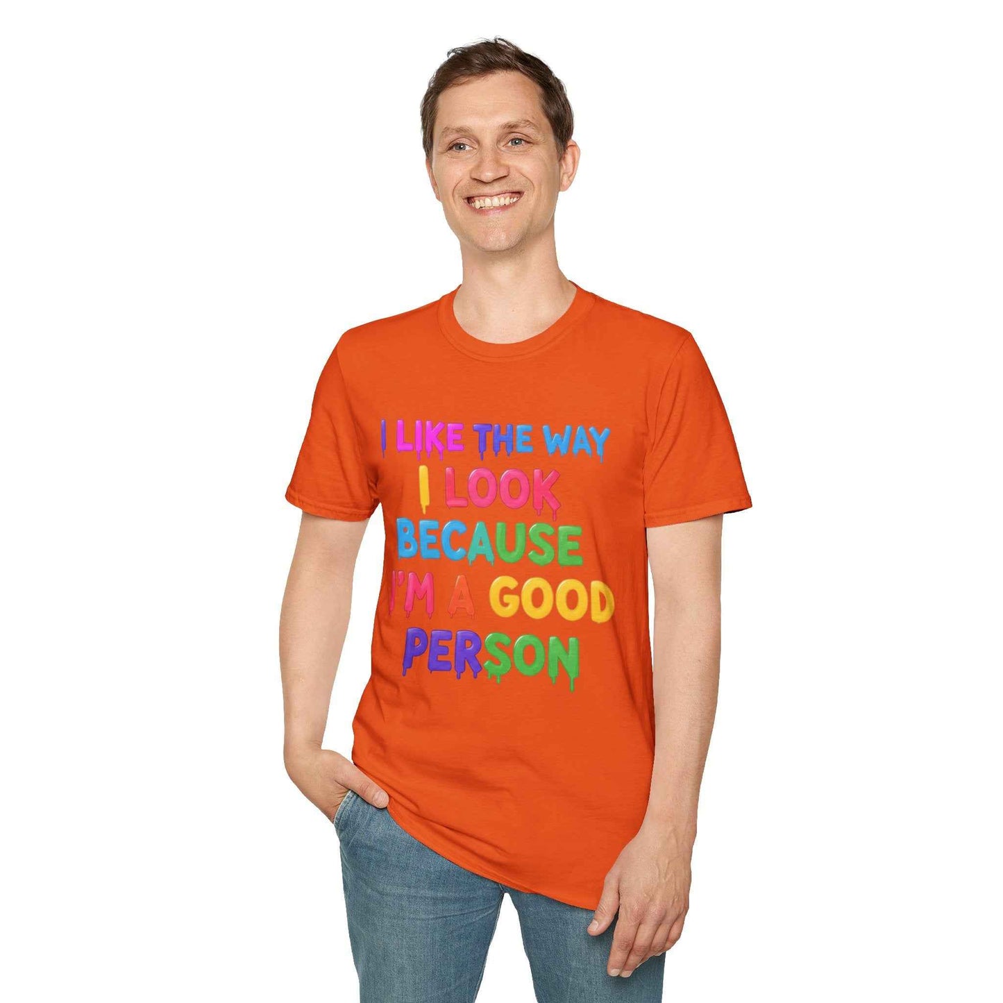 Positive Affirmation Tee | Colorful Graphic T-Shirt | Self-Love Apparel