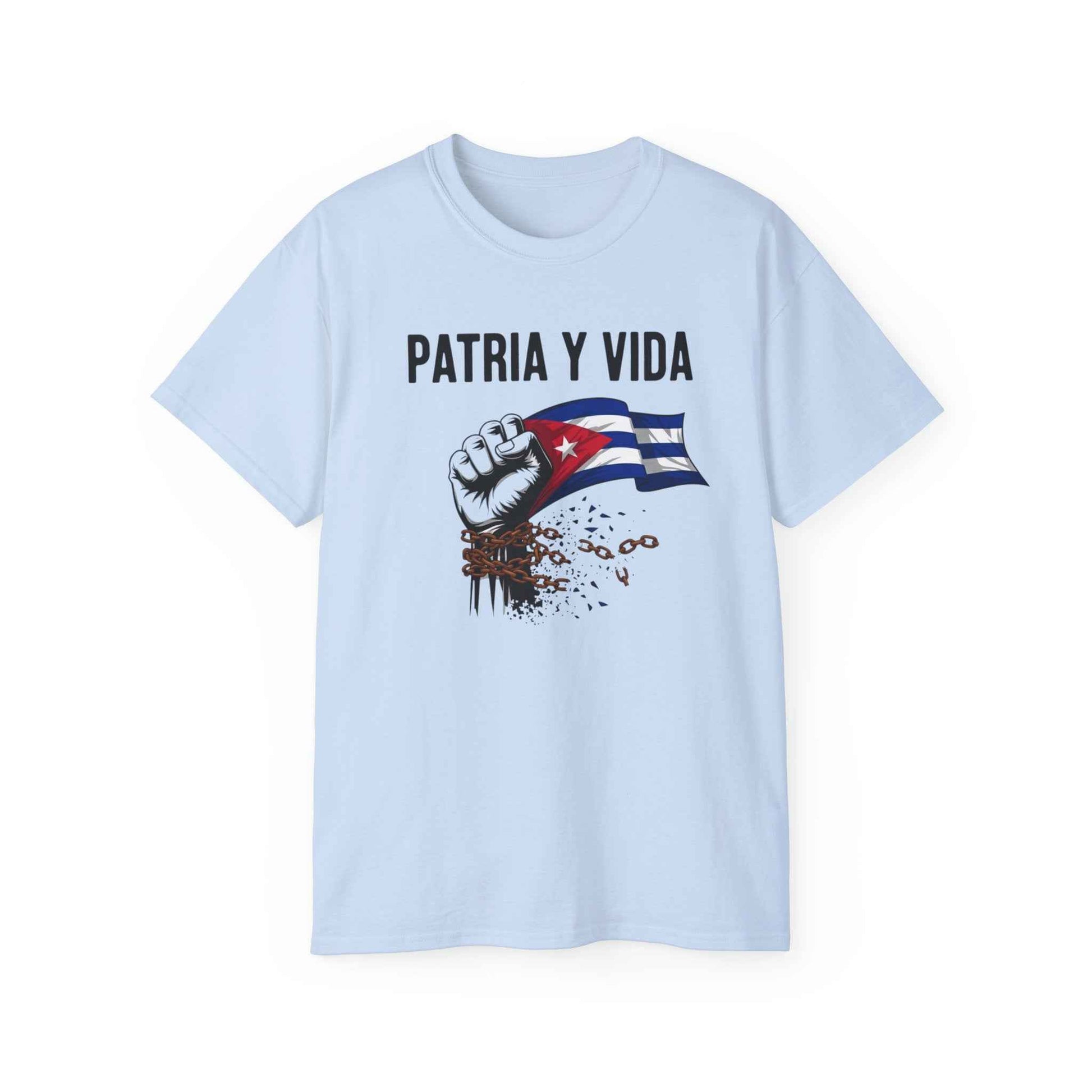 Camiseta Cuban Patria y Vida - T-Shirt Cubana Unisex | Havana Vibe Design