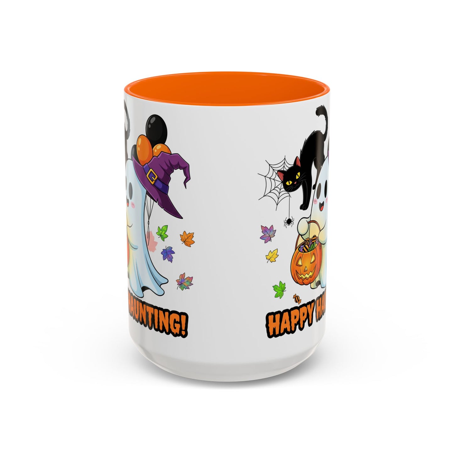 Happy Haunting! Halloween Ghost Coffee Mug (11/15oz)