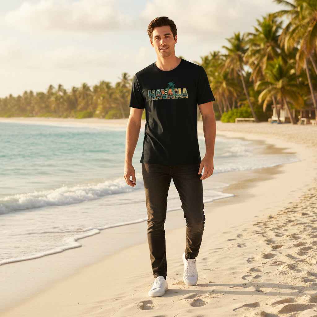 Island Essentials Premium Cotton Tee | Havana Vibe