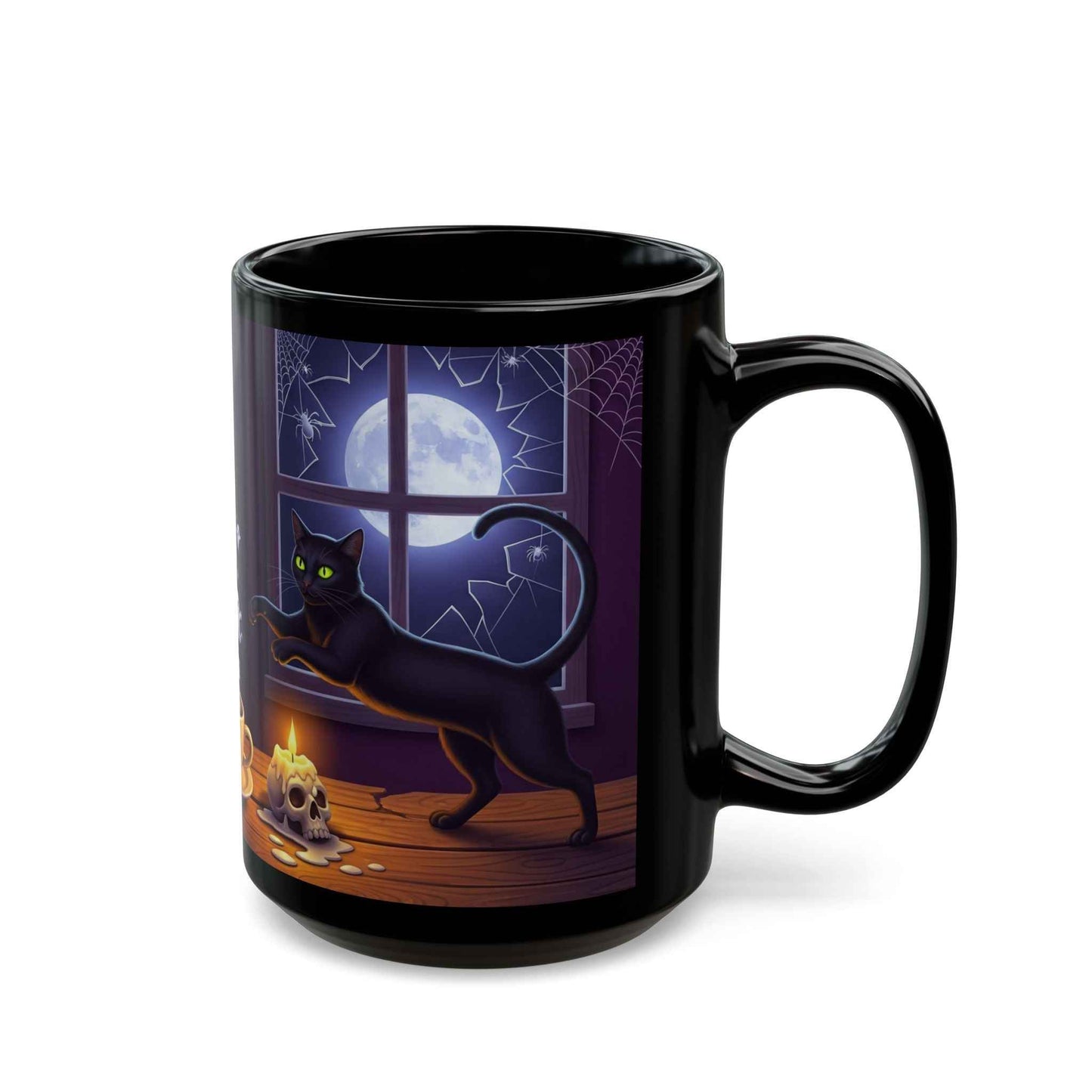 "Brewed with a Witch's Charm" Halloween Coffee Mug - Limited Edition Gift