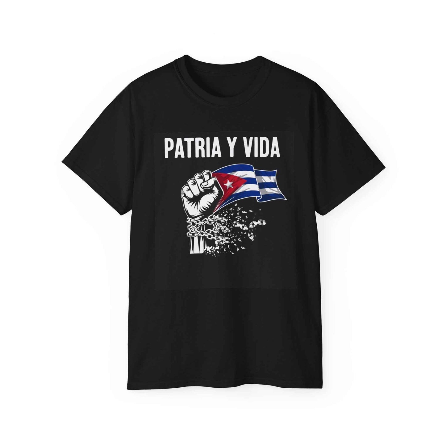 Camiseta Cuban Patria y Vida - T-Shirt Cubana Unisex | Havana Vibe Design