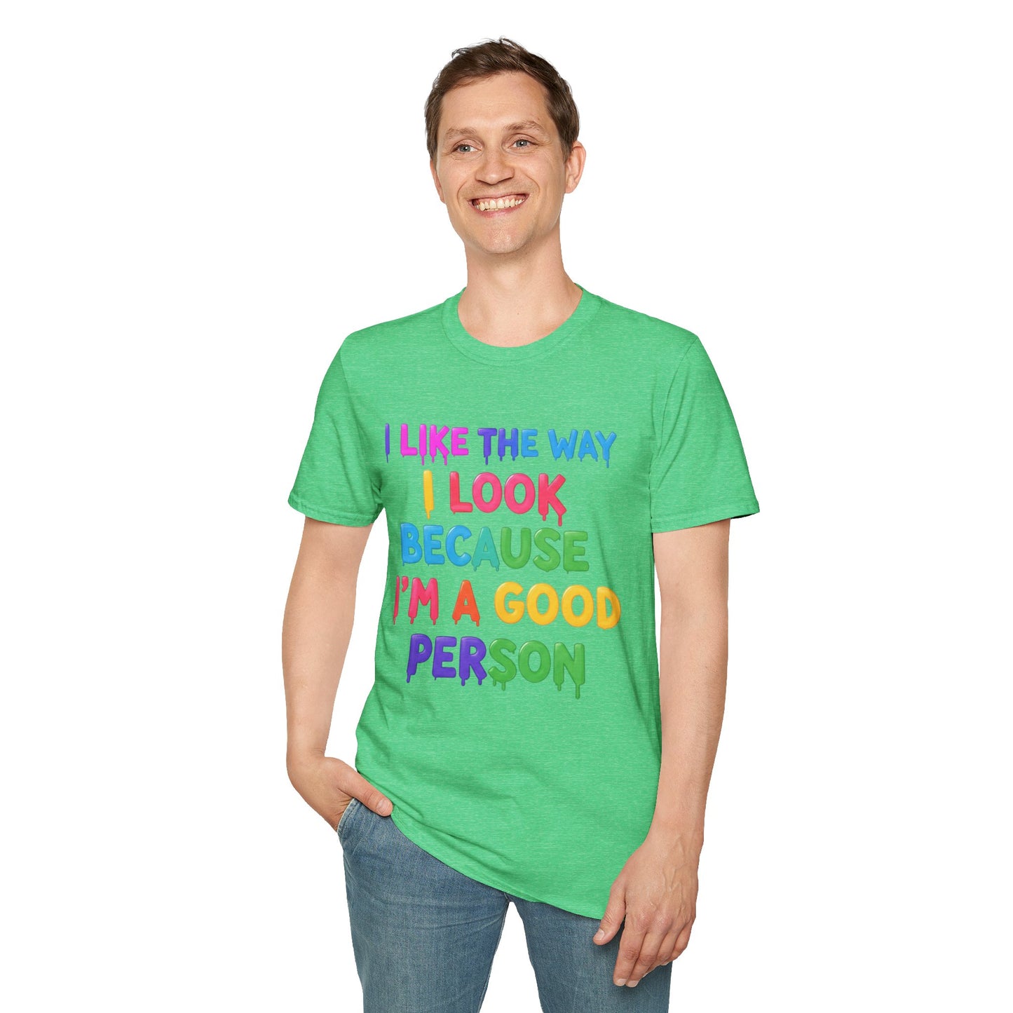 Positive Affirmation Tee | Colorful Graphic T-Shirt | Self-Love Apparel
