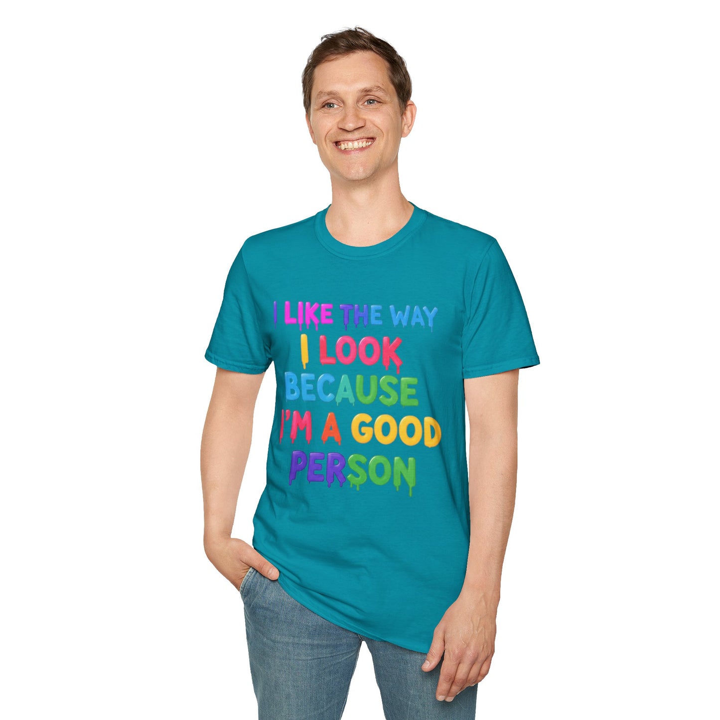 Positive Affirmation Tee | Colorful Graphic T-Shirt | Self-Love Apparel