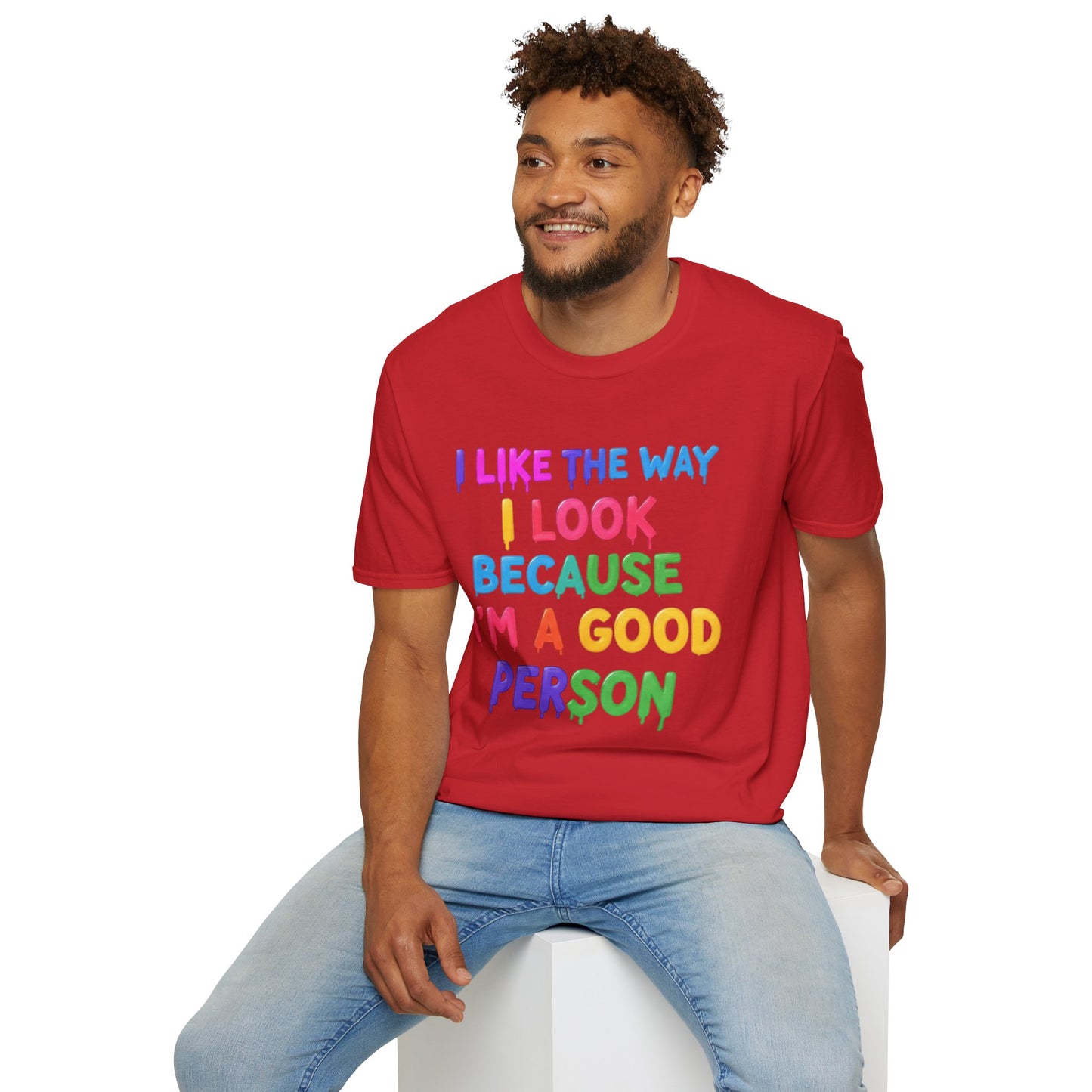Positive Affirmation Tee | Colorful Graphic T-Shirt | Self-Love Apparel