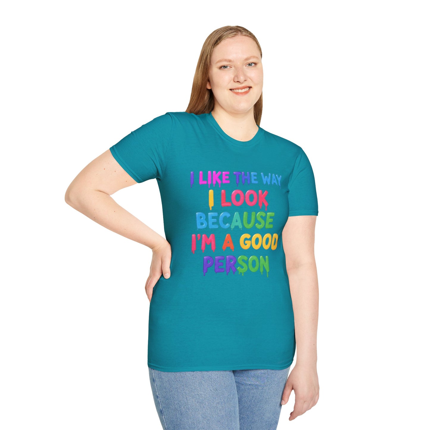 Positive Affirmation Tee | Colorful Graphic T-Shirt | Self-Love Apparel