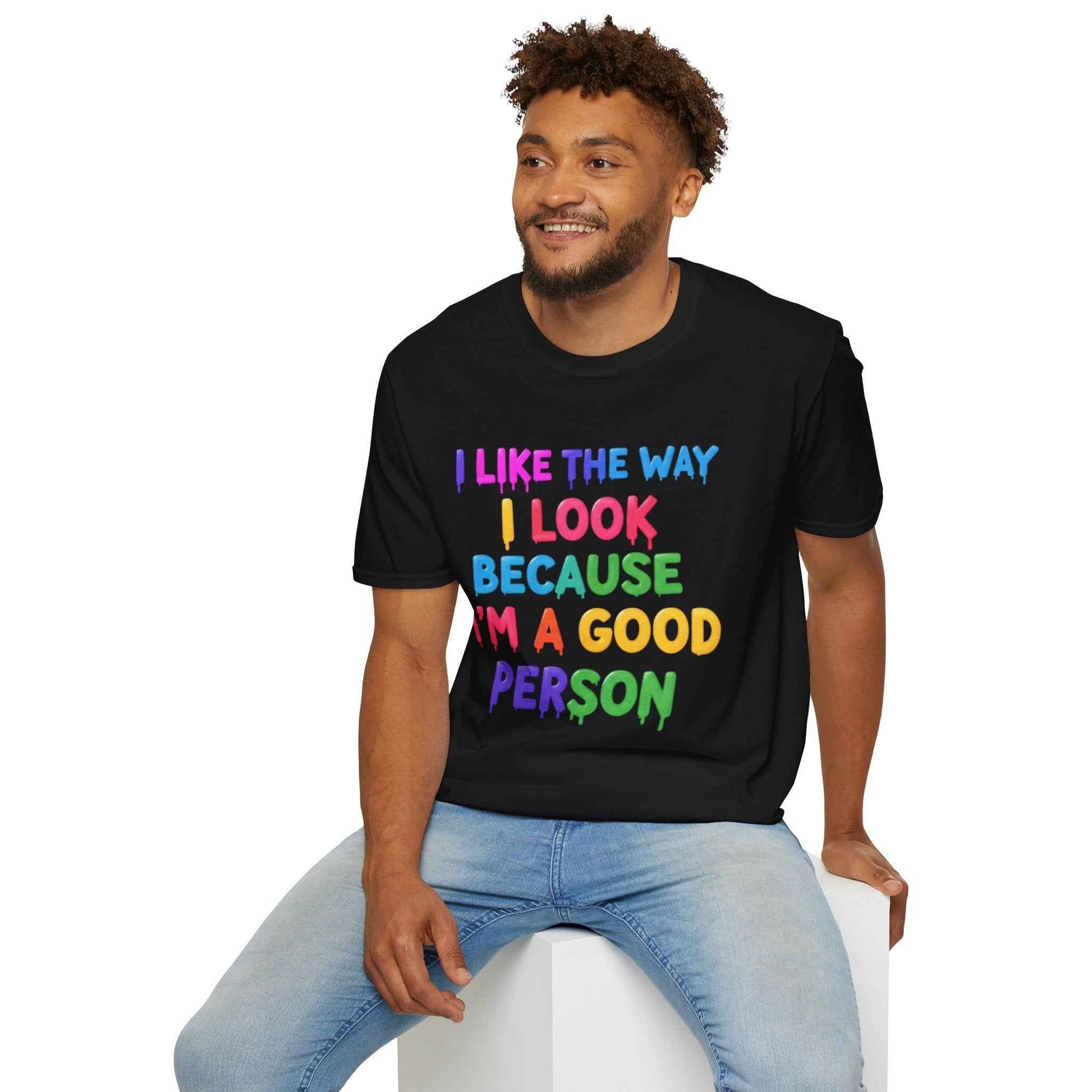Positive Affirmation Tee | Colorful Graphic T-Shirt | Self-Love Apparel