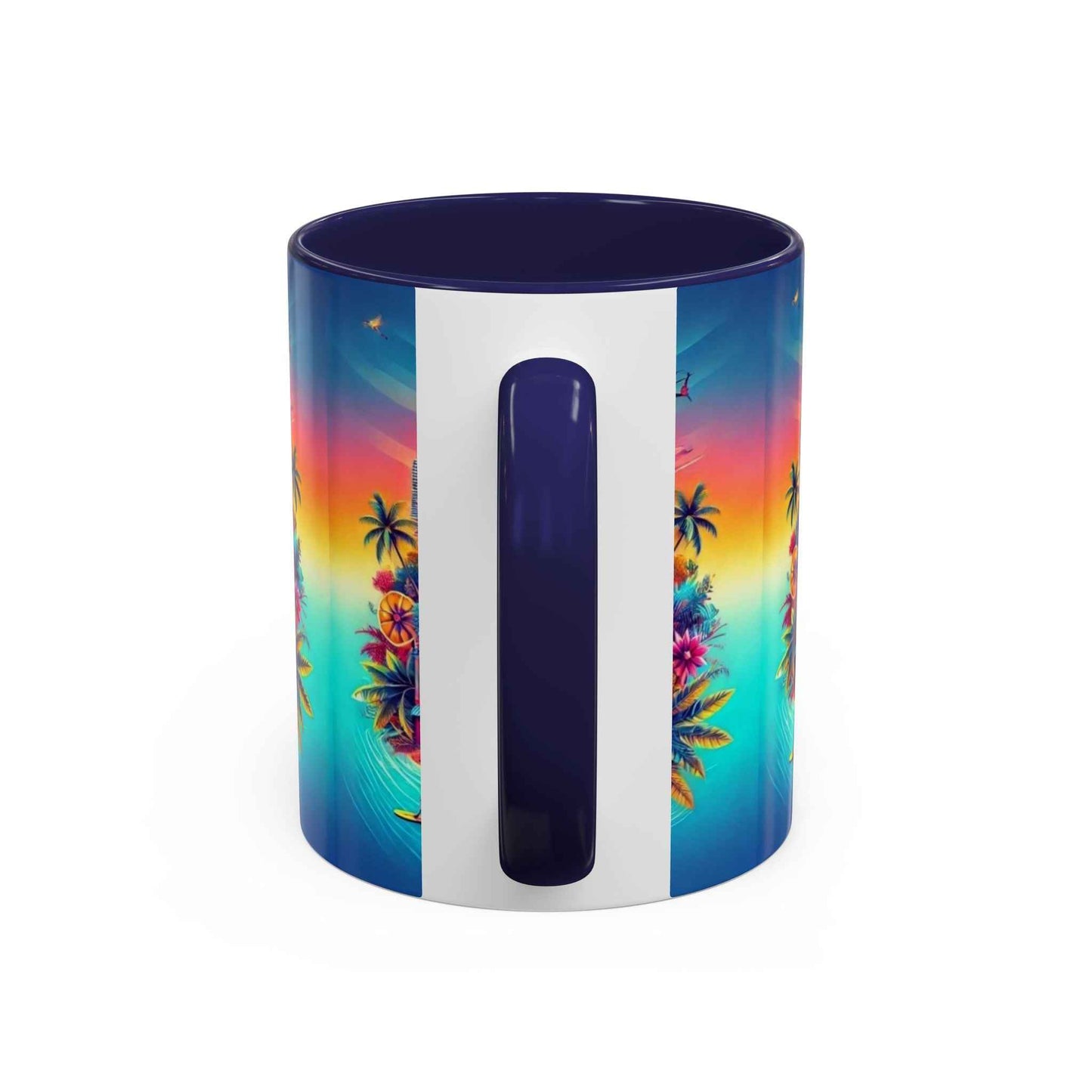 Mug - Vibrant Florida Tropical Landscape Coffee Mug (11, 15oz)